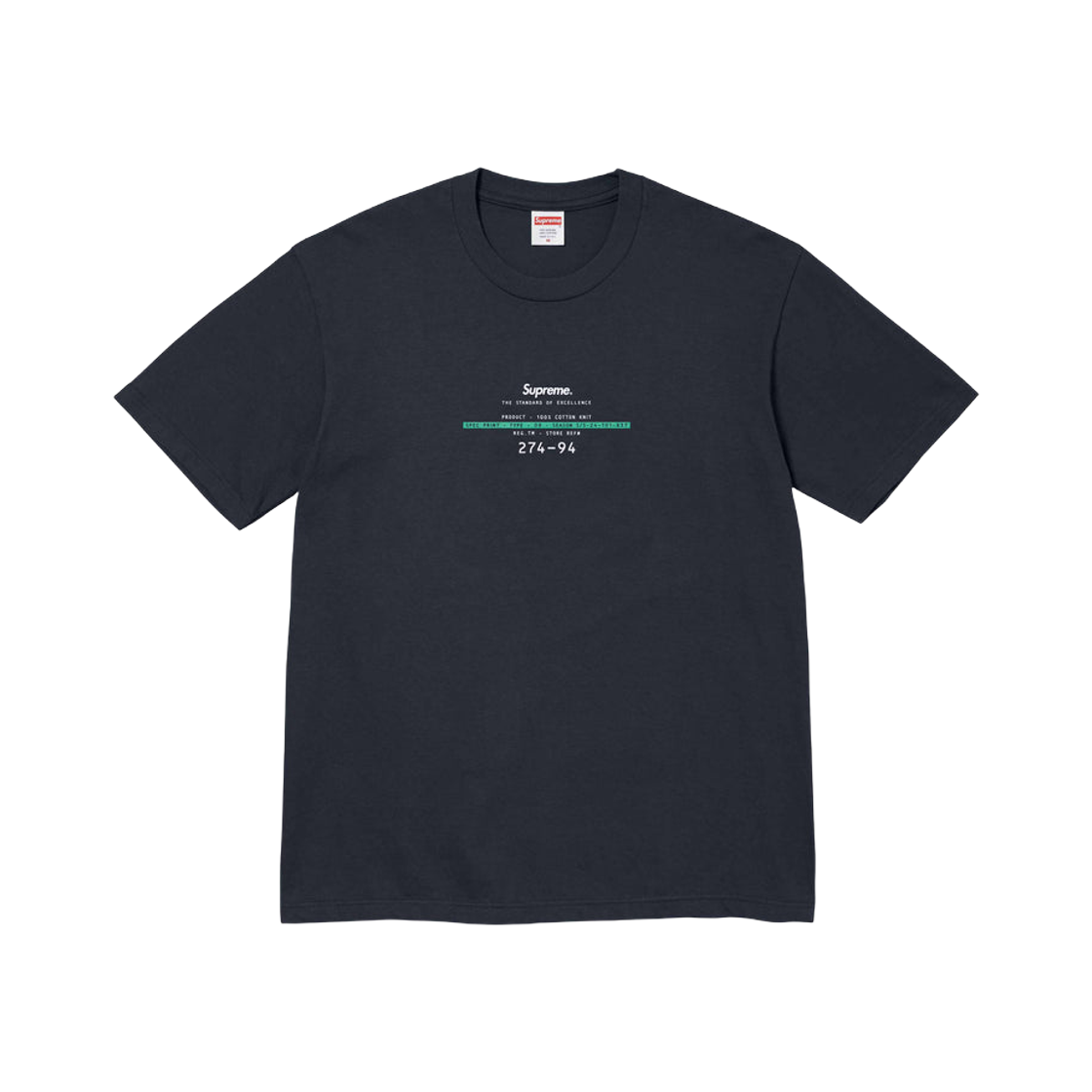 Supreme standard t sh style kream