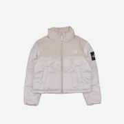 (W) The North Face White Label Novelty Nuptse Down Jacket Cream