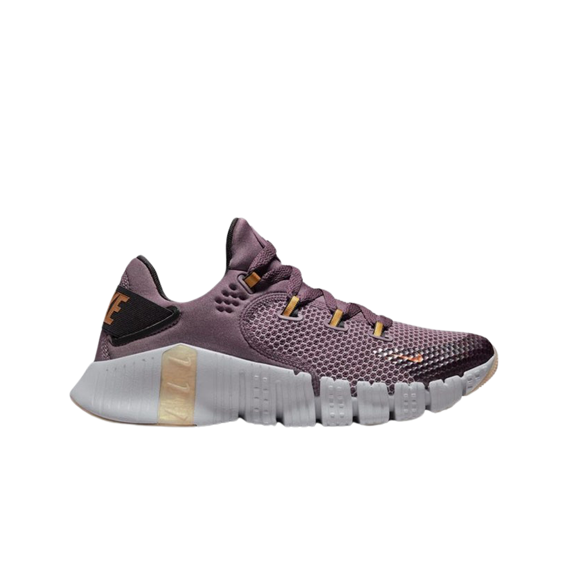DQ4678-500 (W) Nike Free Metcon 4 PRM Purple Smoke Metallic Copper