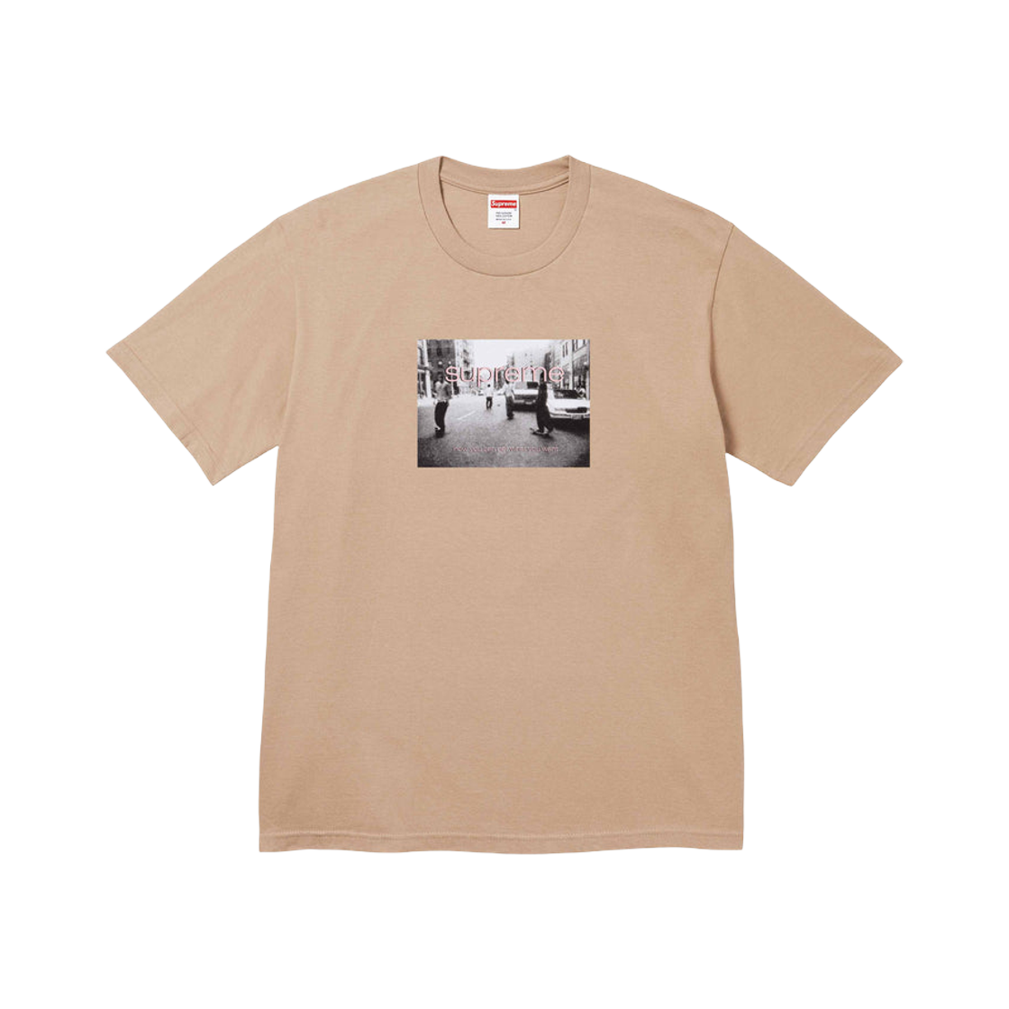 Supreme Crew 96 T-Shirt Khaki - 24SS 상세 이미지 1