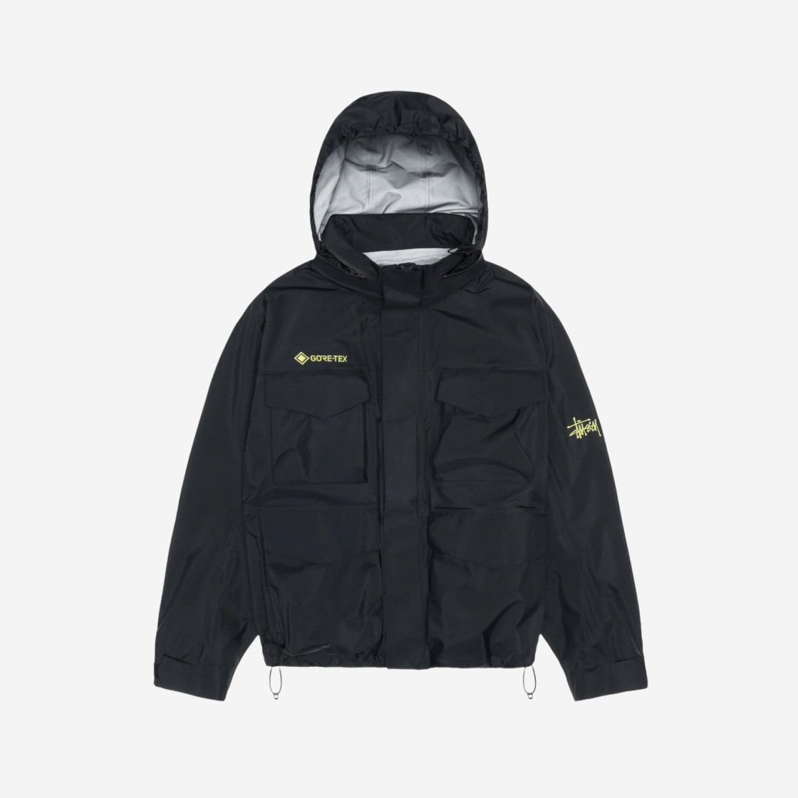 Stussy Gore-Tex M65 Jacket Black 상세 이미지 1