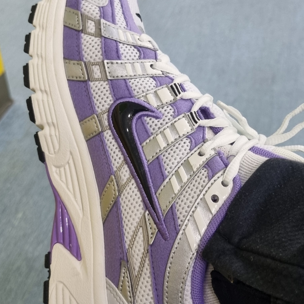 (W) Nike P-6000 Space Purple Black 착용 스타일