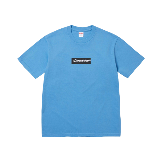 슈프림 퓨추라 박스 로고 티셔츠 브라이트 블루 - 24SS