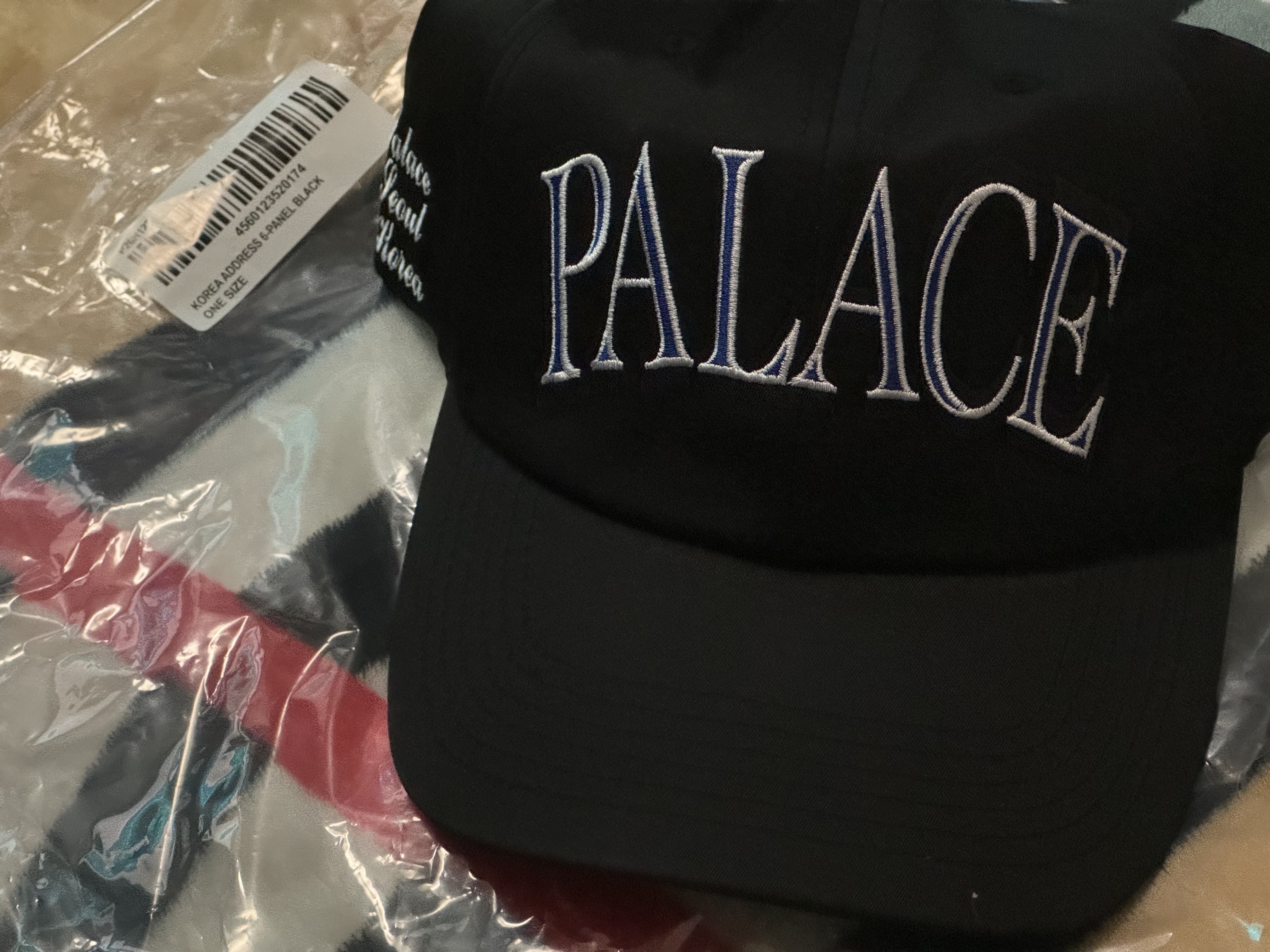 Palace Korea Cap Black - 24SS 착용 스타일