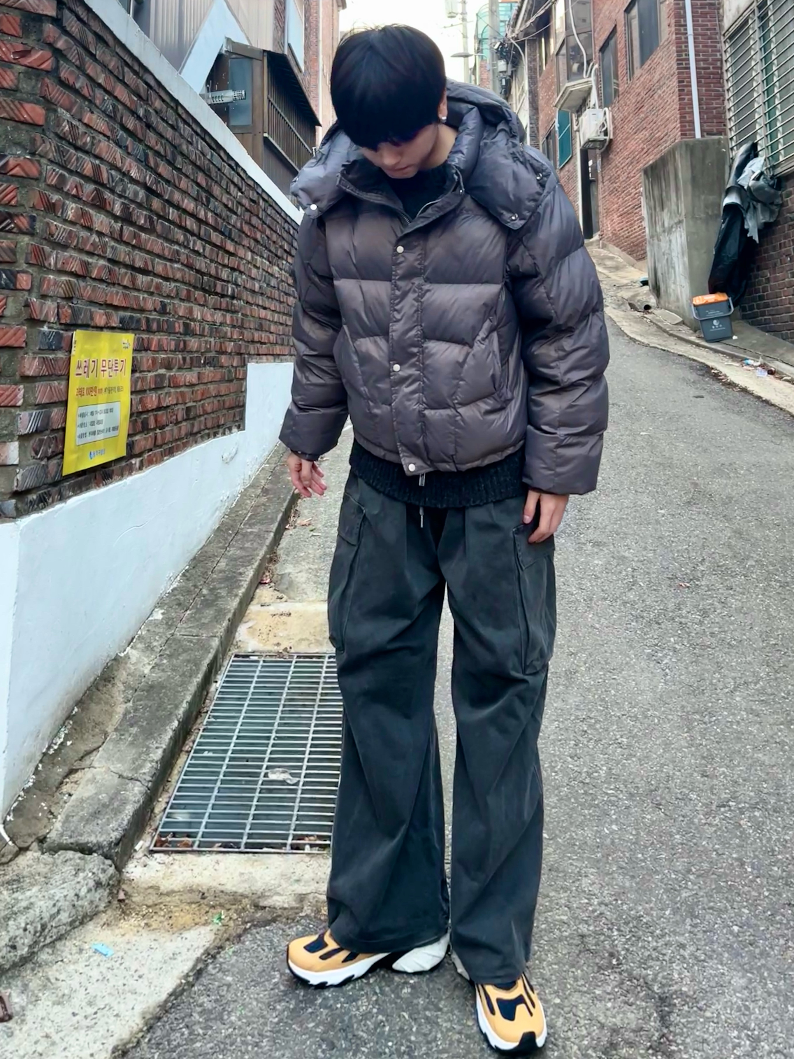Salomon Speedverse PRG Rubber Dark Sapphire 착용 스타일 - 2