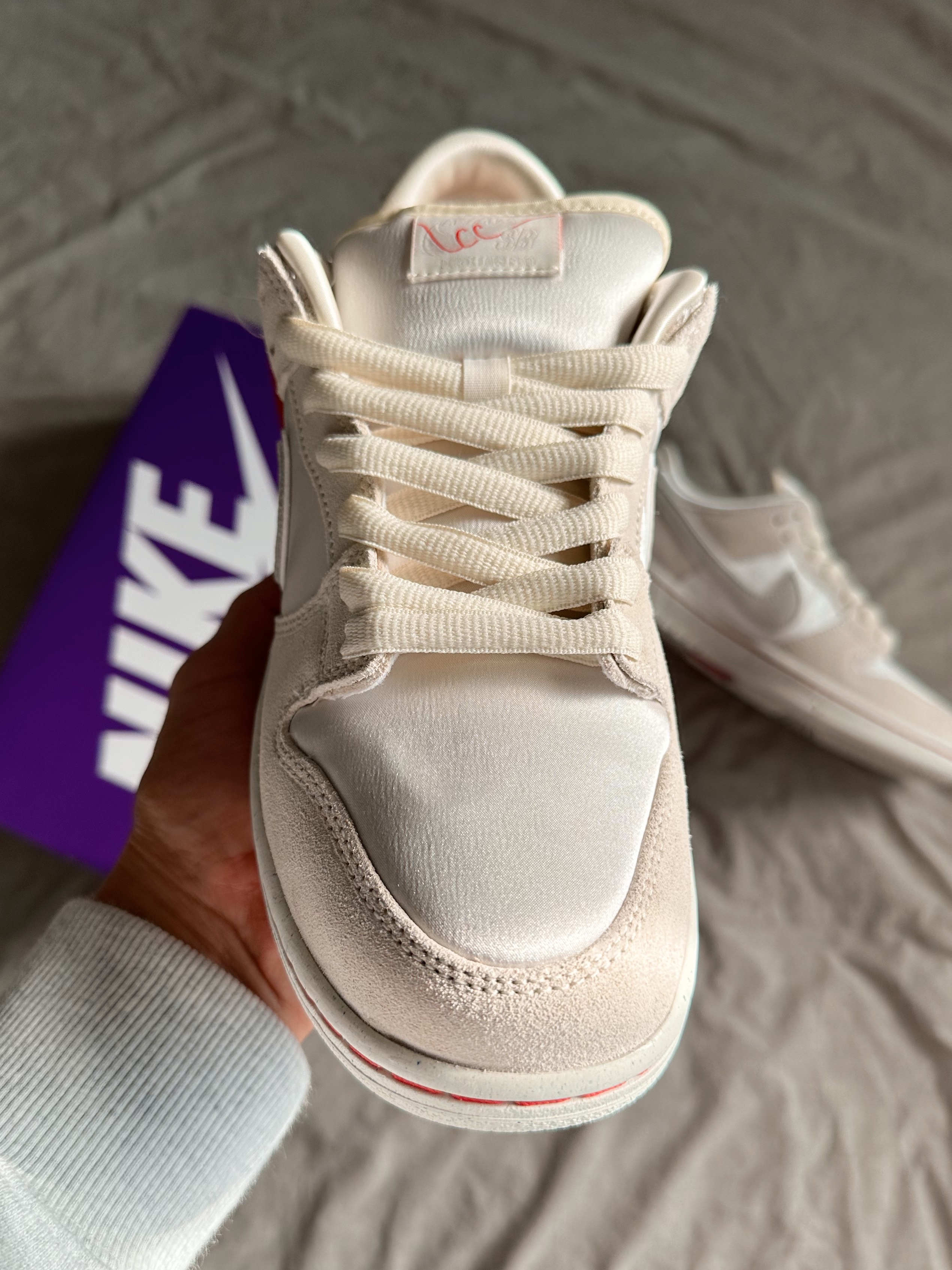 Nike SB Dunk Low PRM Coconut Milk 착용 스타일 - 3