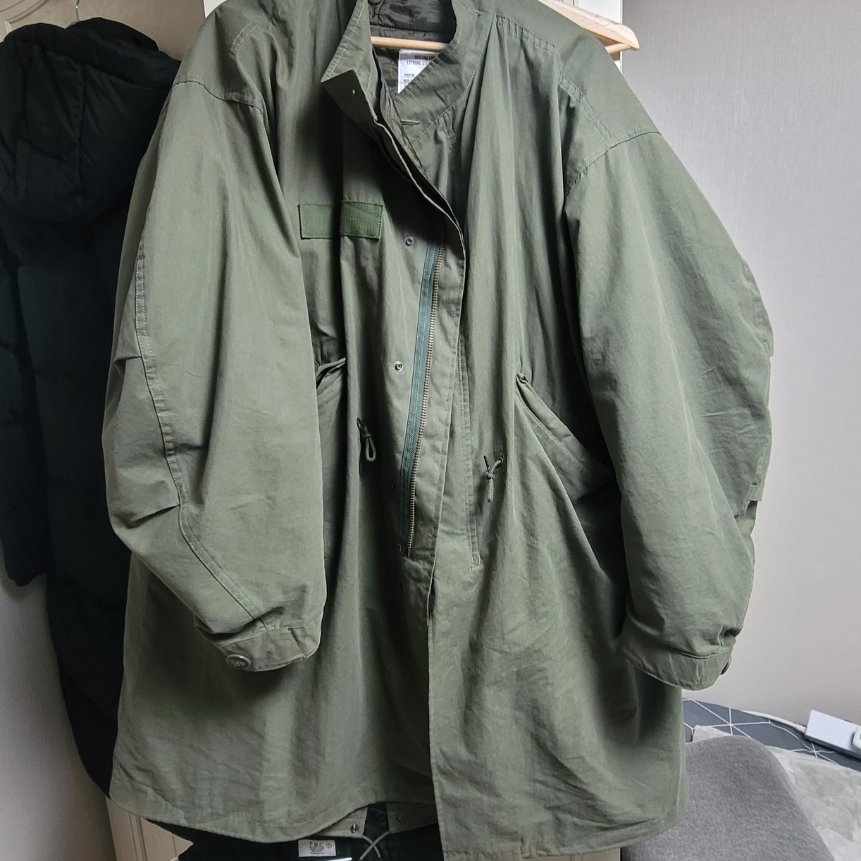 Freak's Store M-65 Mods Coat Liner Set Olive 착용 스타일