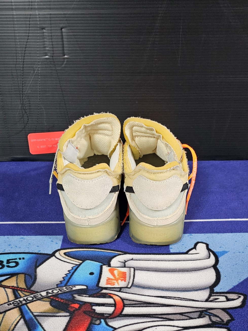 Nike x Off-White Air Max 90 The Ten 착용 스타일 - 4