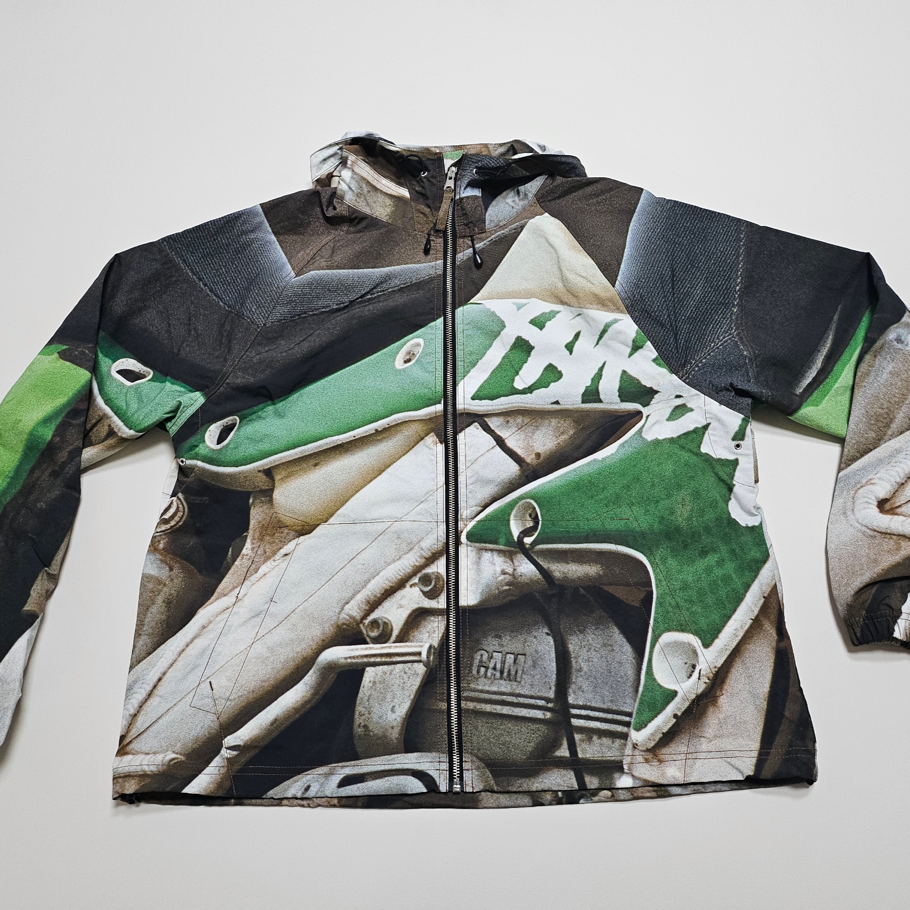 Stussy Beach Shell Baja Print Multi 착용 스타일 - 1