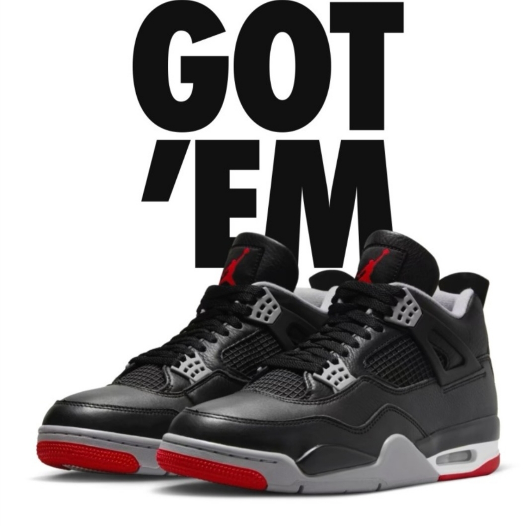 Jordan 4 Retro Bred Reimagined 착용 스타일