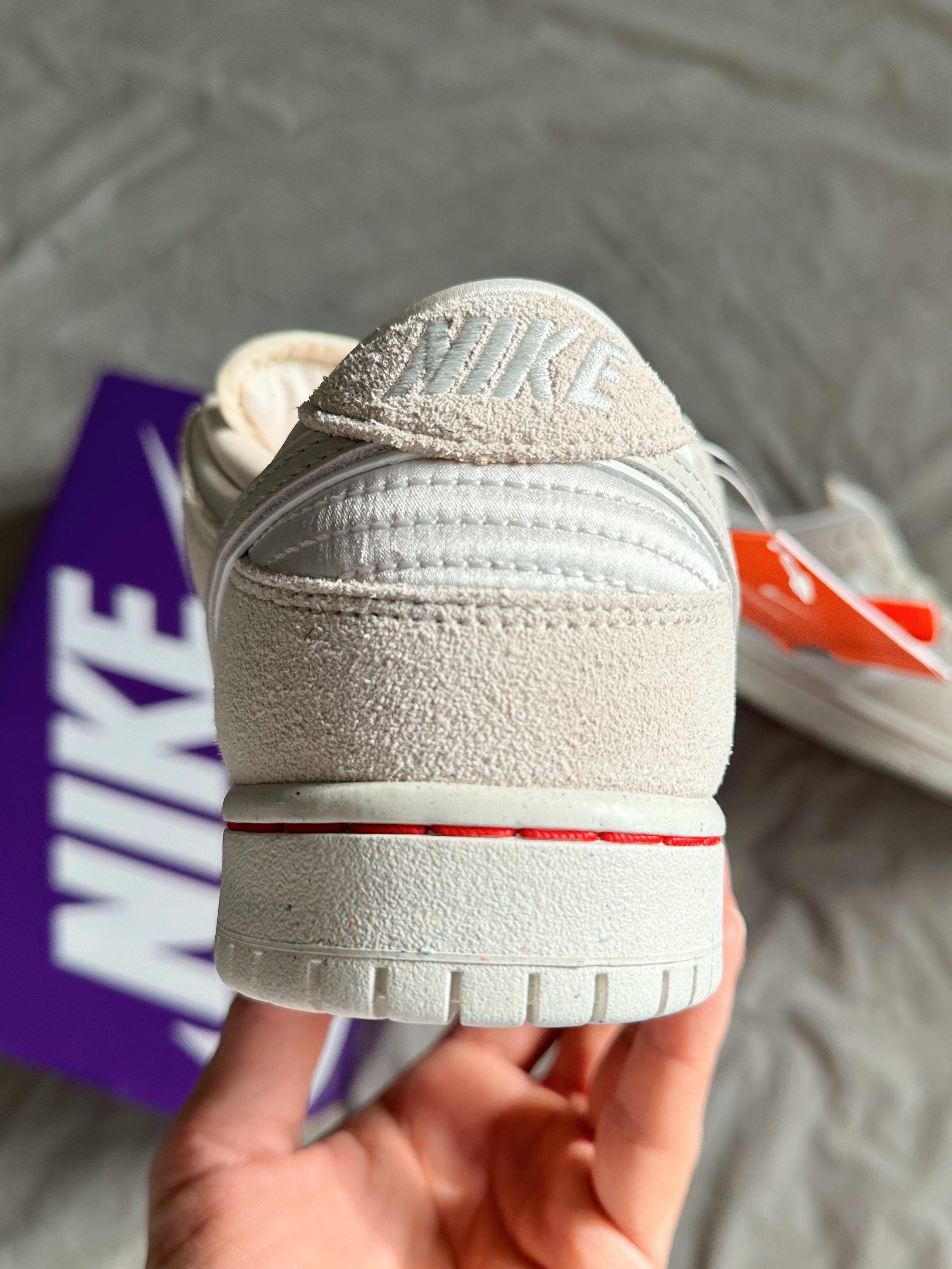 Nike SB Dunk Low PRM Coconut Milk 착용 스타일 - 4