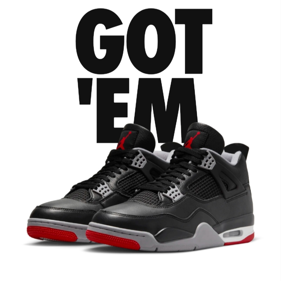 Jordan 4 Retro Bred Reimagined 착용 스타일