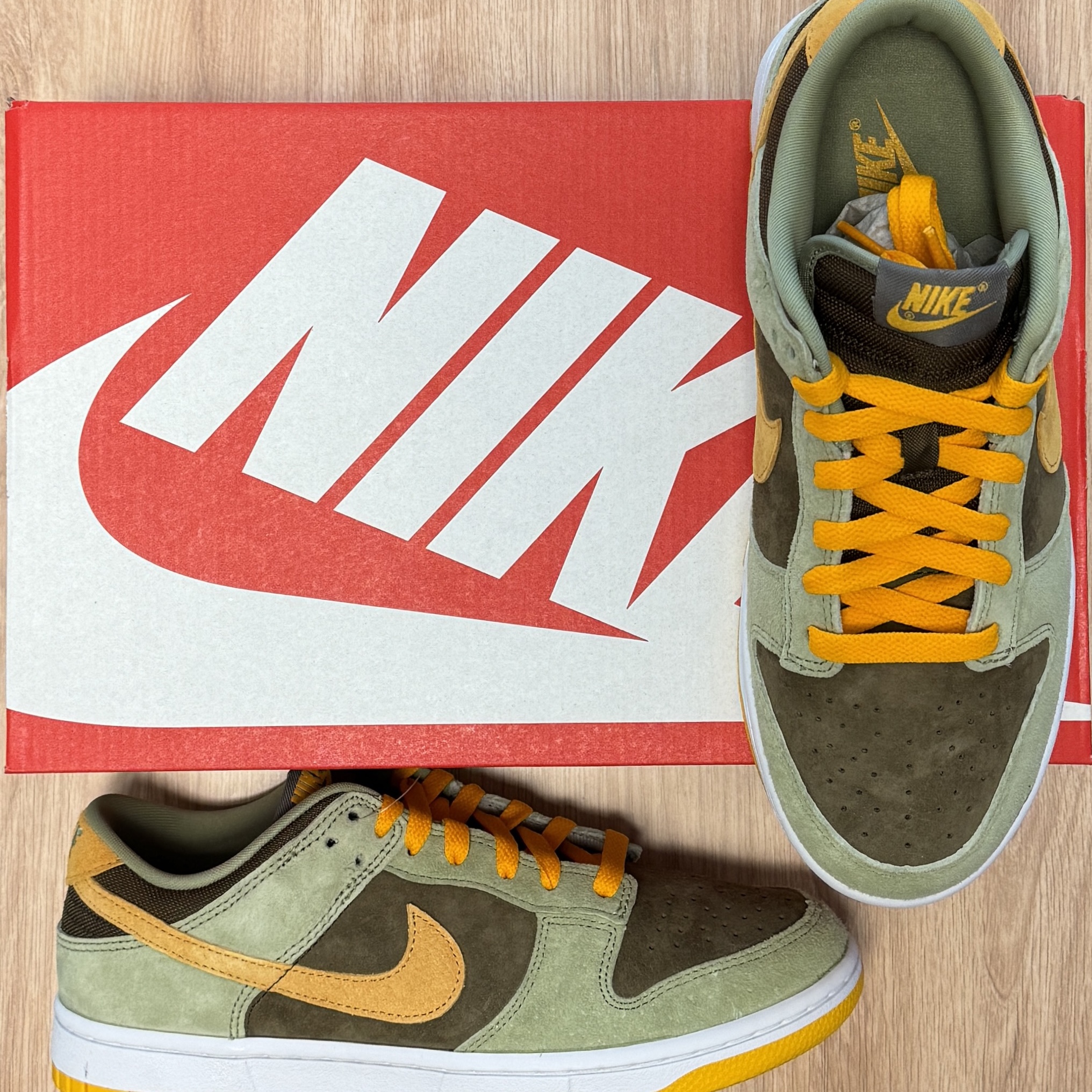 Nike Dunk Low SE Dusty Olive 착용 스타일
