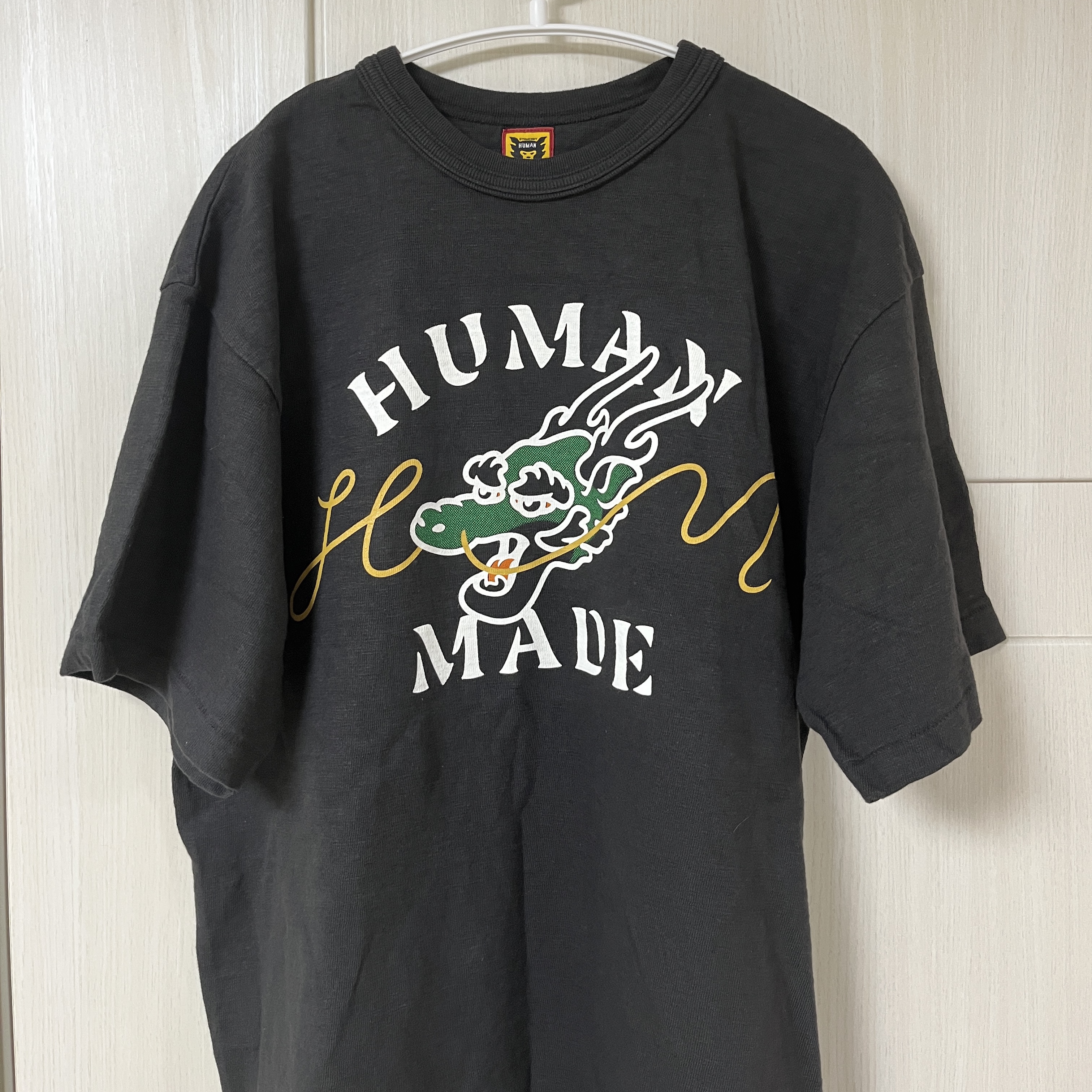 Human Made Graphic T-Shirt #01 Black 착용 스타일