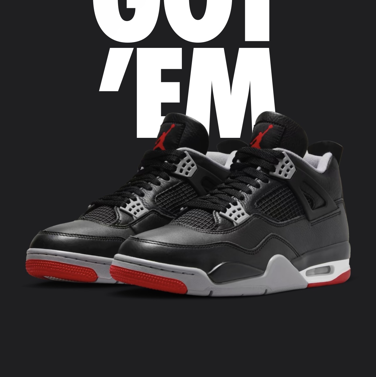 Jordan 4 Retro Bred Reimagined 착용 스타일