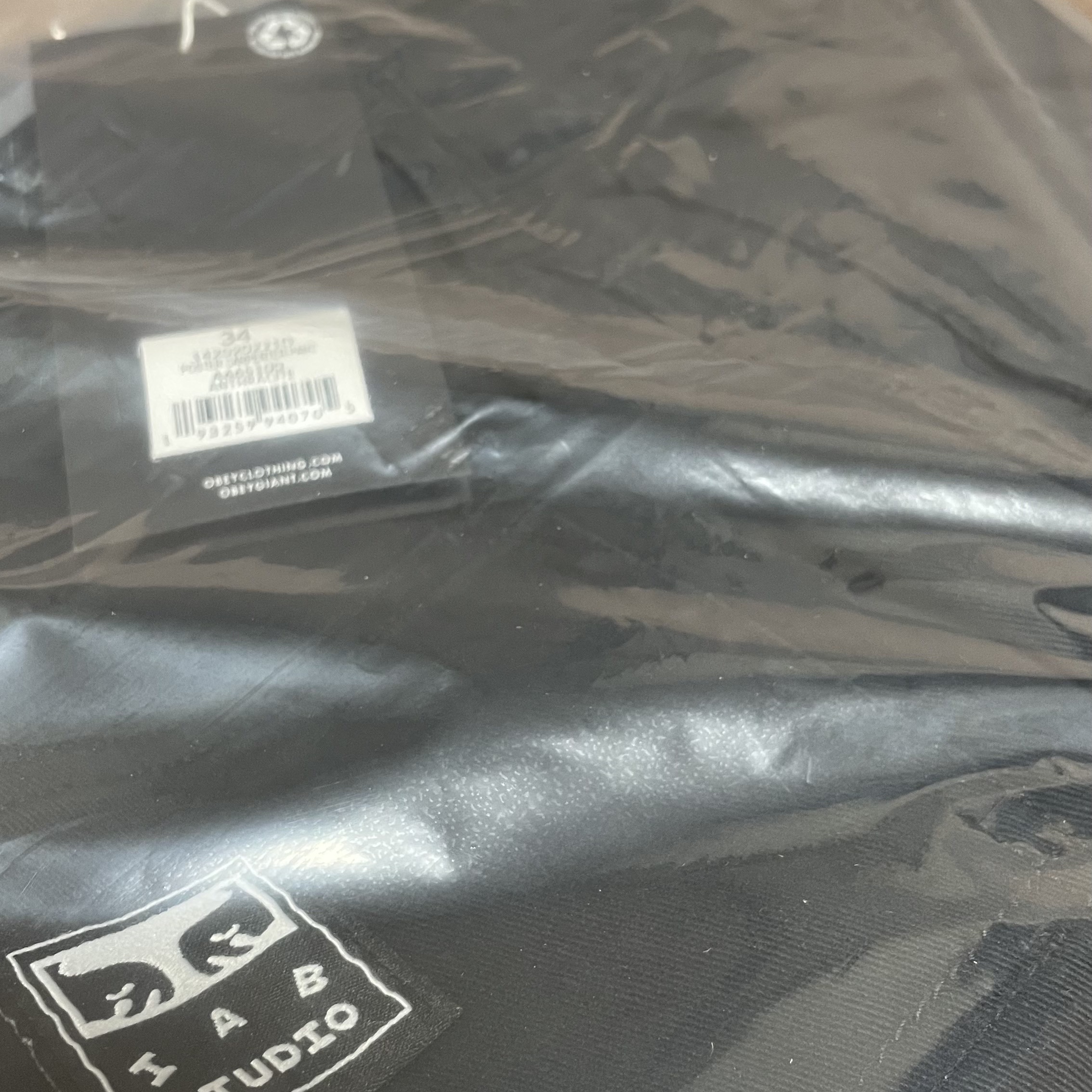 IAB Studio x Obey Poster Carpenter Pants Anthracite 착용 스타일
