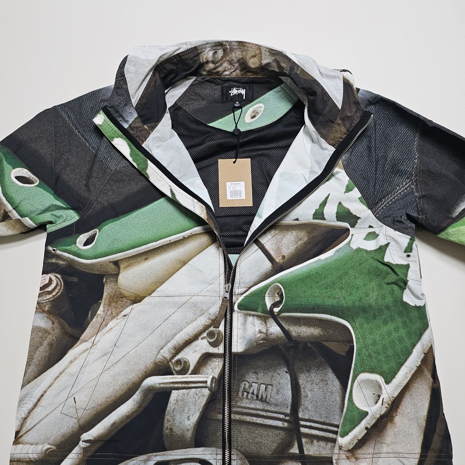 Stussy Beach Shell Baja Print Multi 착용 스타일 - 3
