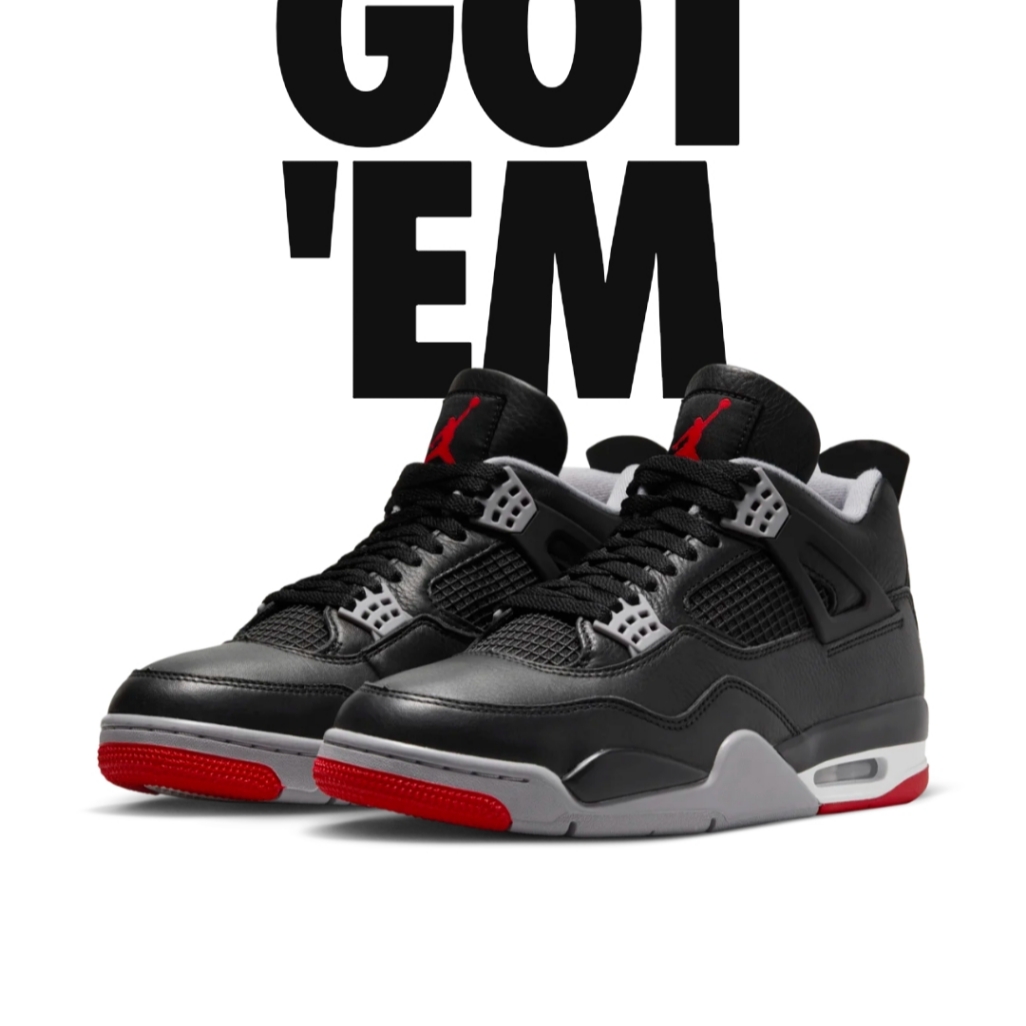 Jordan 4 Retro Bred Reimagined 착용 스타일