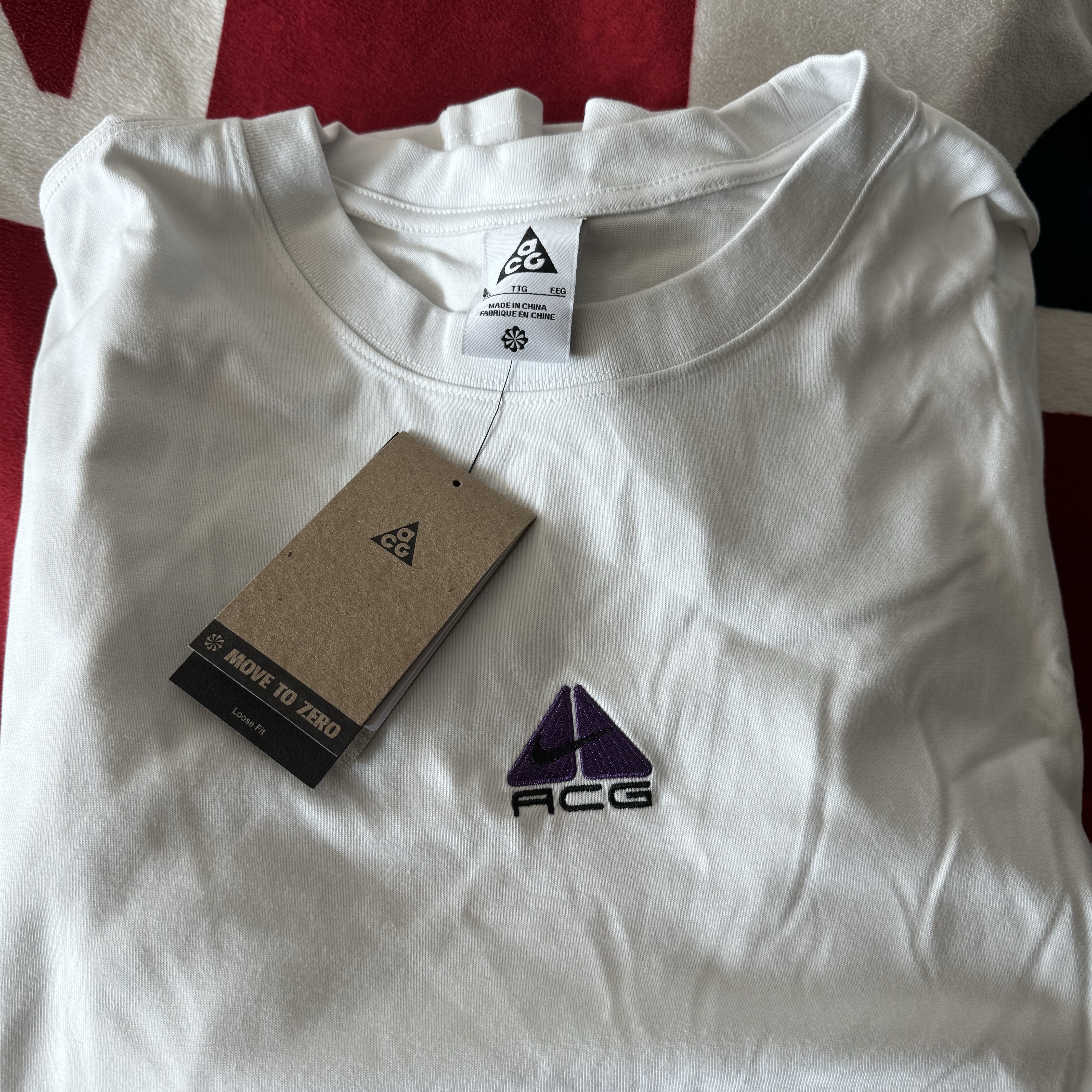 Nike ACG Lungs Long Sleeve T-Shirt Summit White - Asia 착용 스타일