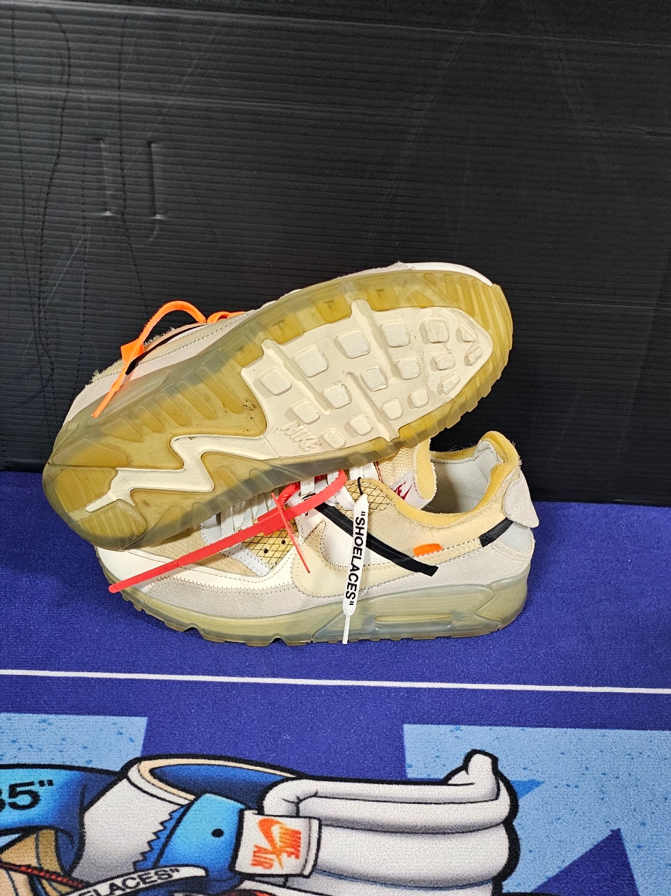 Nike x Off-White Air Max 90 The Ten 착용 스타일 - 5