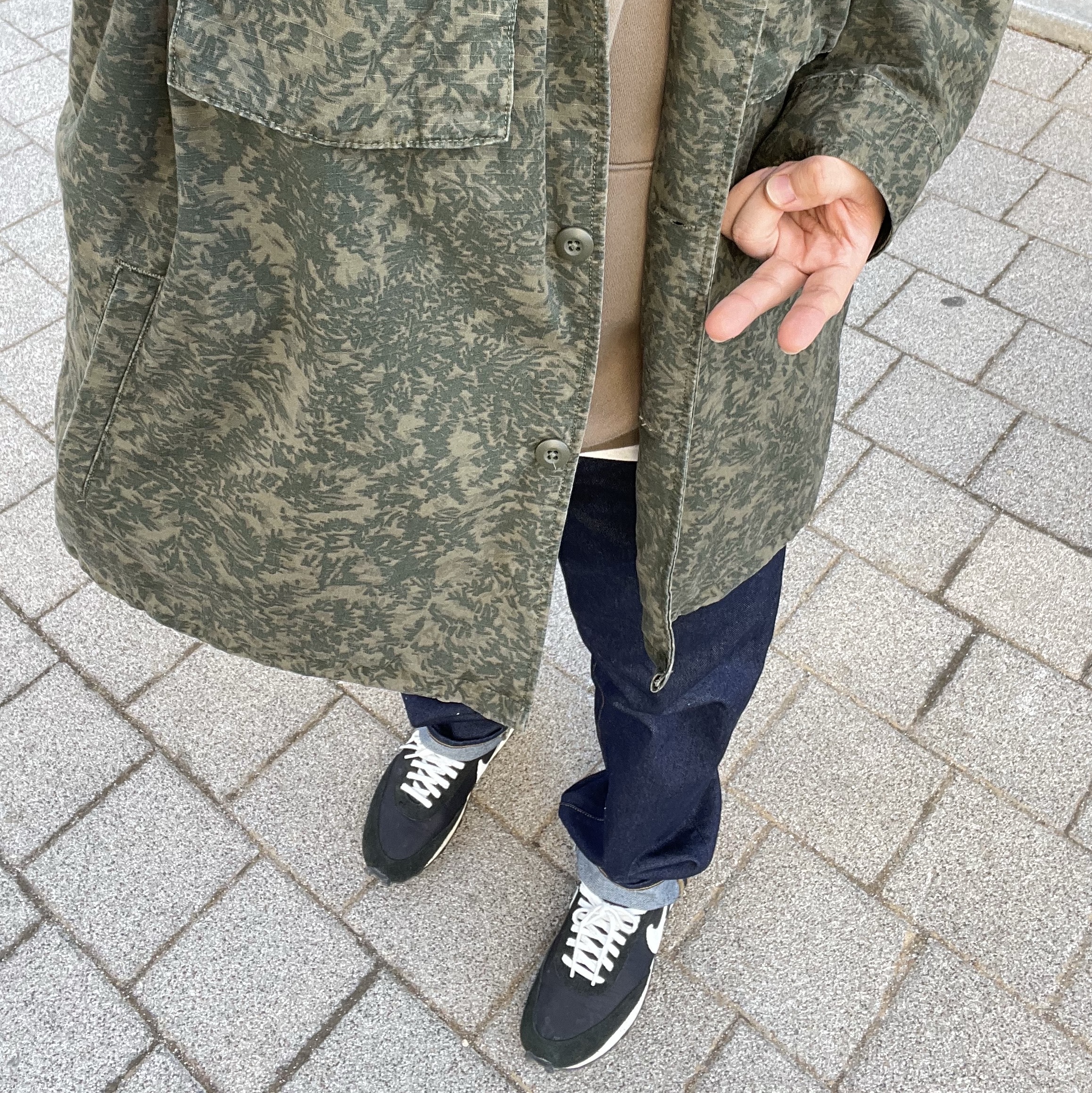 Nike x Undercover Daybreak Black, Essentials Knit Pullover Hoodie Heather Oatmeal - 21SS 착용 스타일