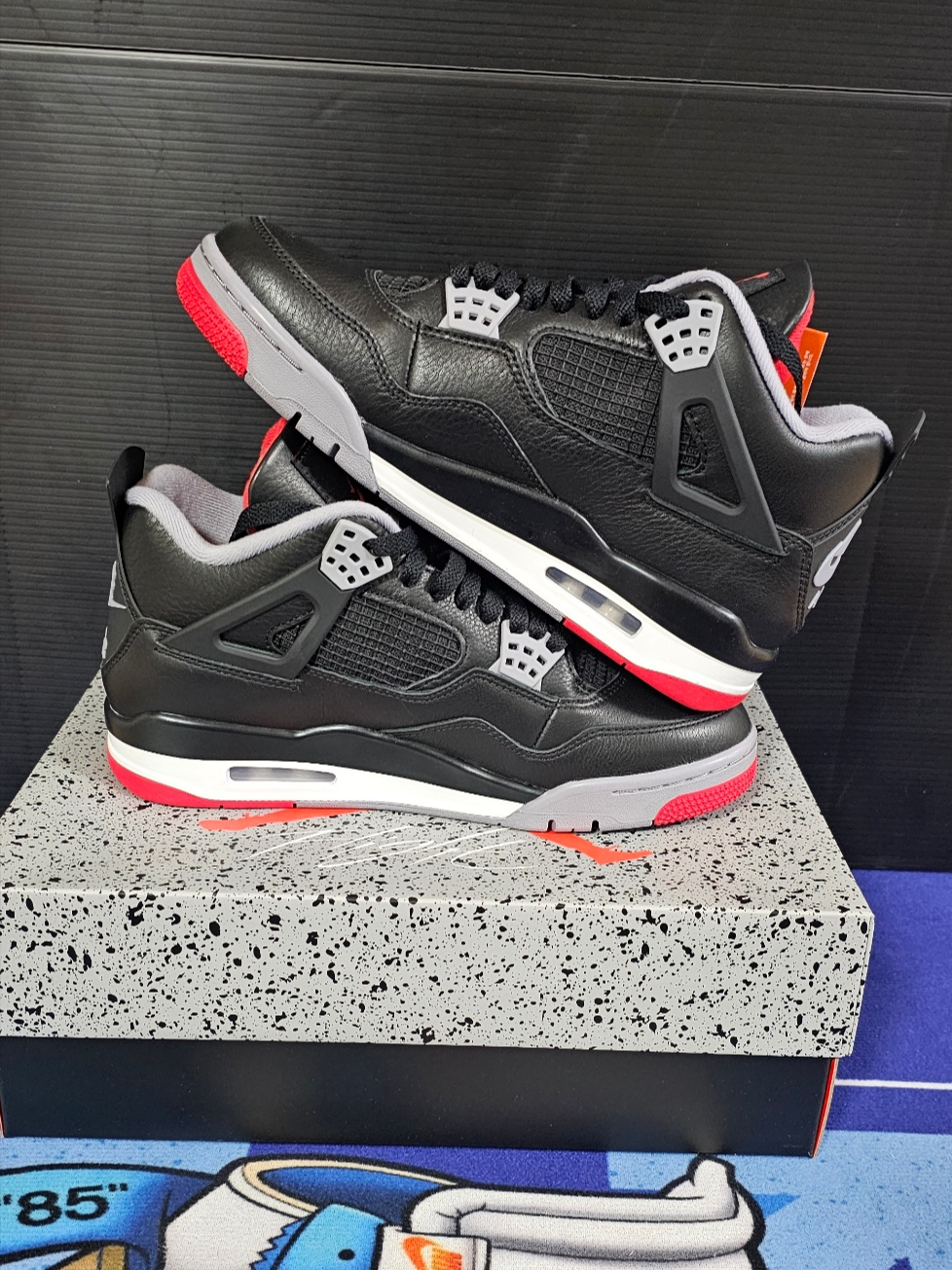 Jordan 4 Retro Bred Reimagined 착용 스타일 - 2