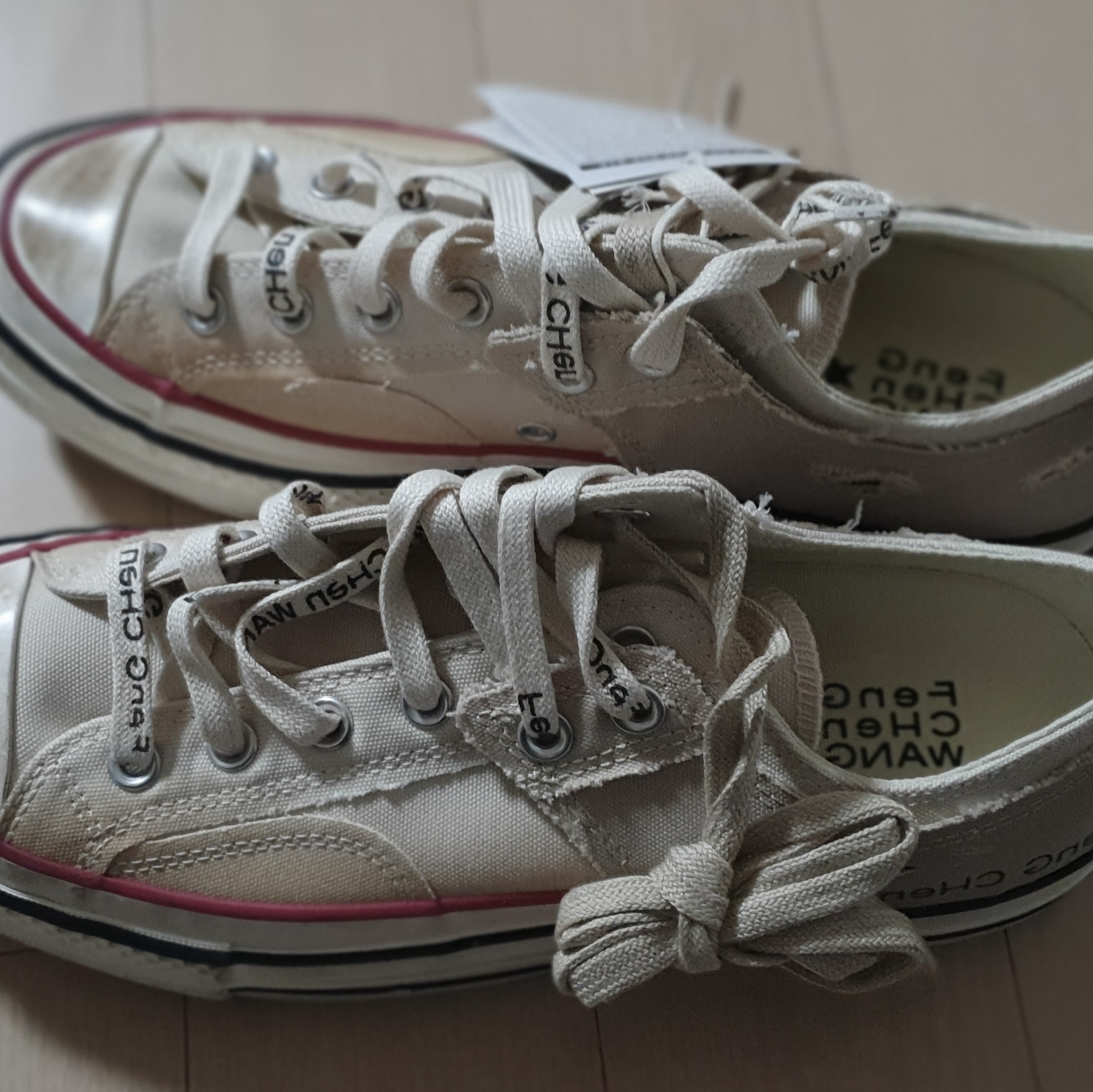 Converse x Feng Chen Wang Chuck 70 Ox 2-in-1 Brown Rice 착용 스타일