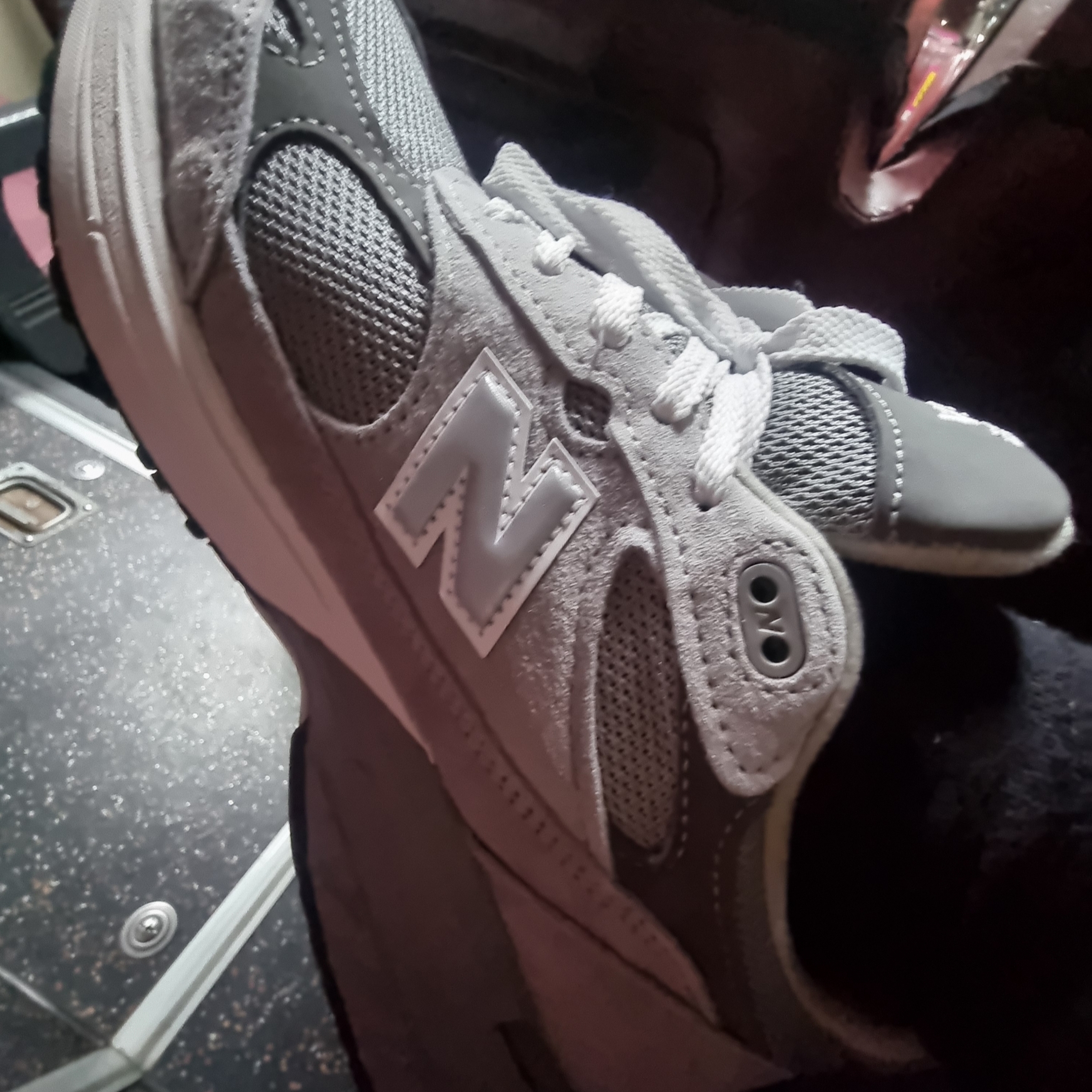 New Balance 993 Made in USA Grey - D Standard 착용 스타일