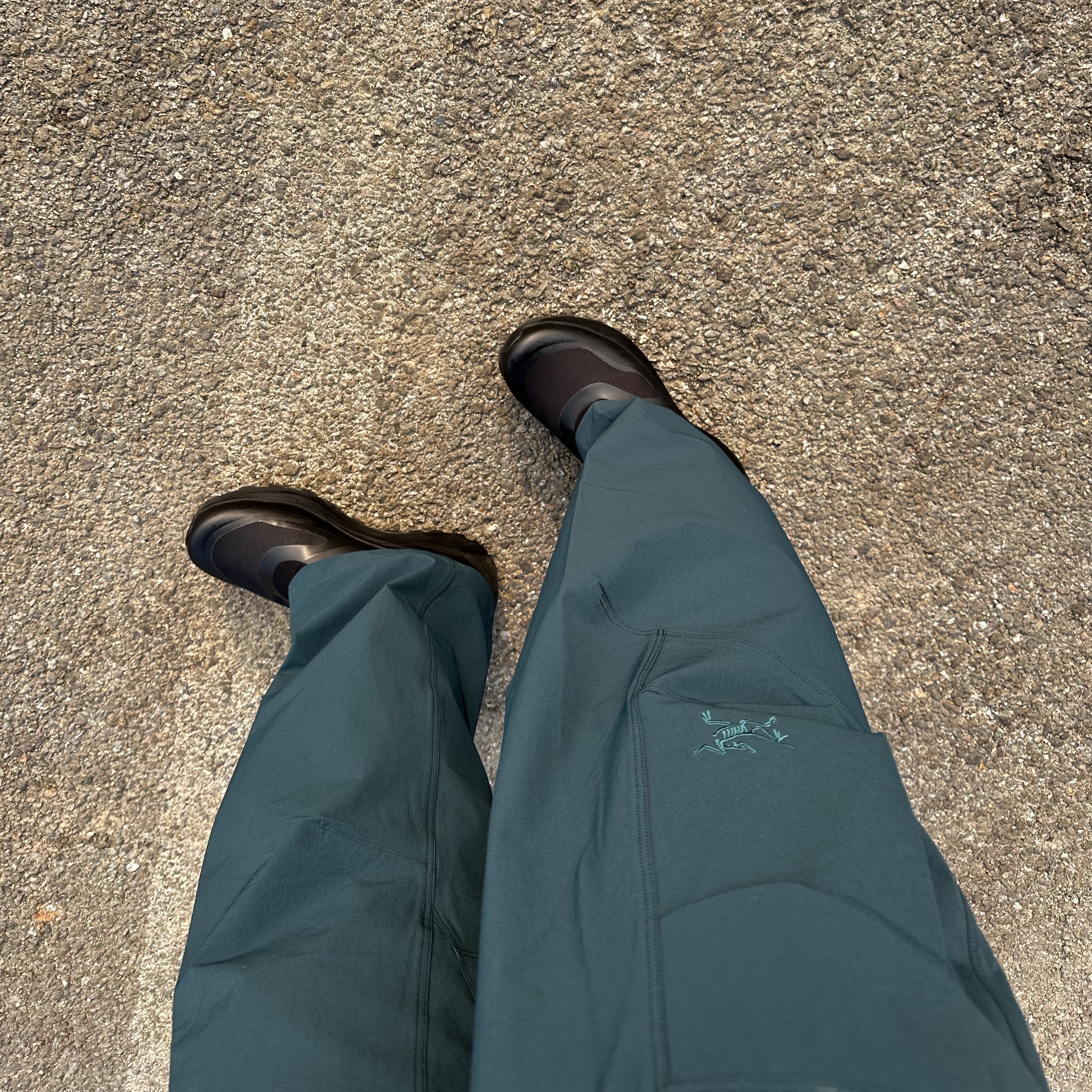 Arc'teryx Rampart Pants Black, Arc'teryx Rampart Pants Canvas 착용 스타일 - 4