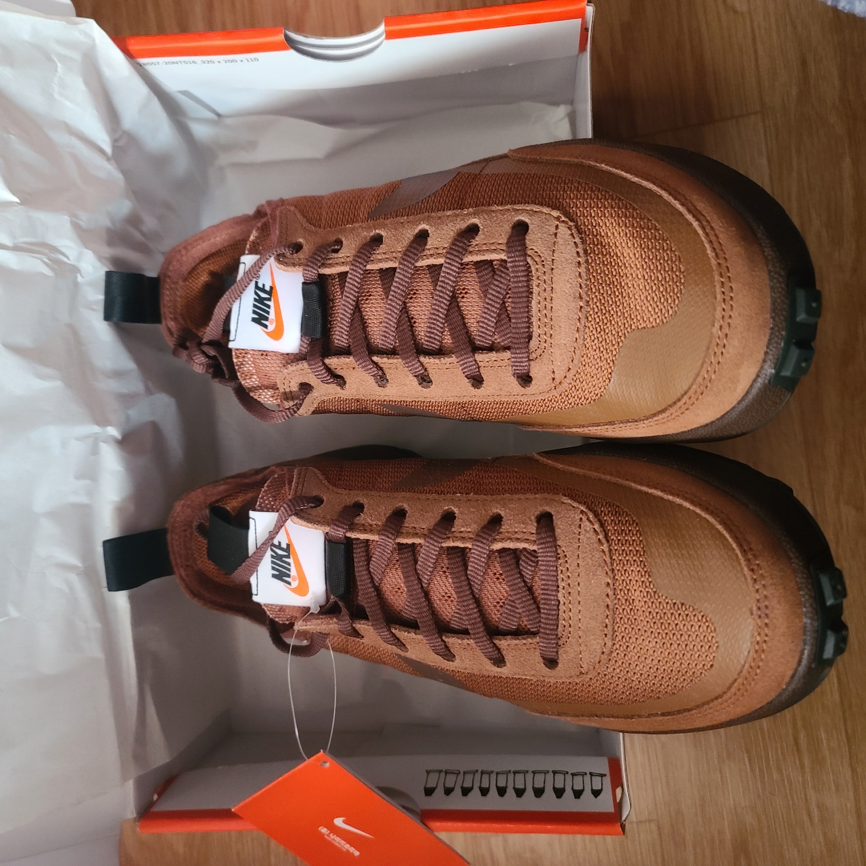 Nike x Tom Sachs General Purpose Shoe Brown 착용 스타일