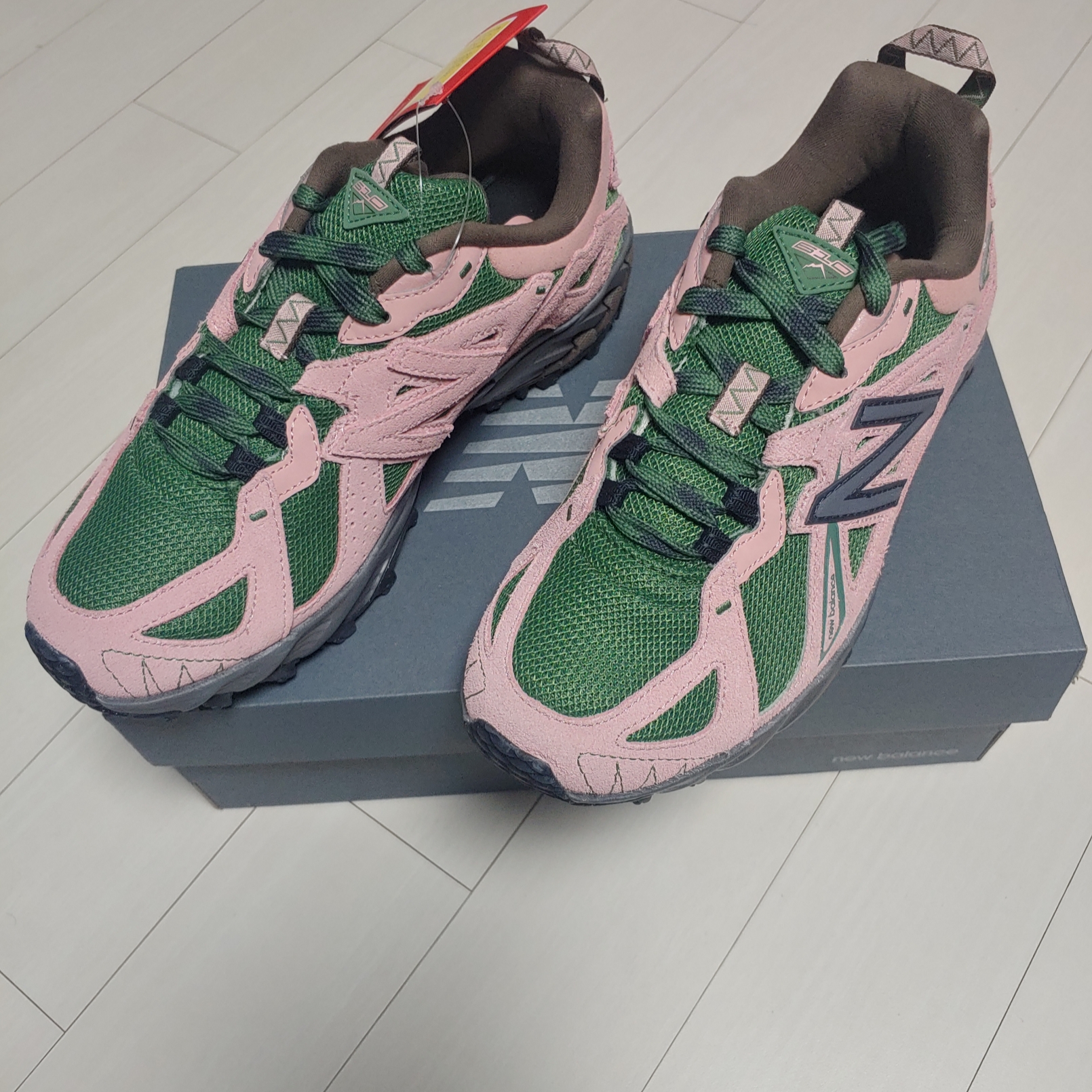 New Balance ML610T Pink Moon - D Standard 착용 스타일 - 1