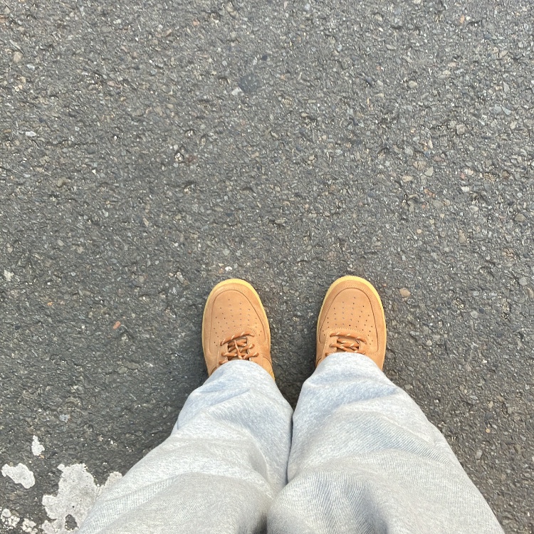 Nike Air Force 1 '07 WB Flax 착용 스타일 - 1