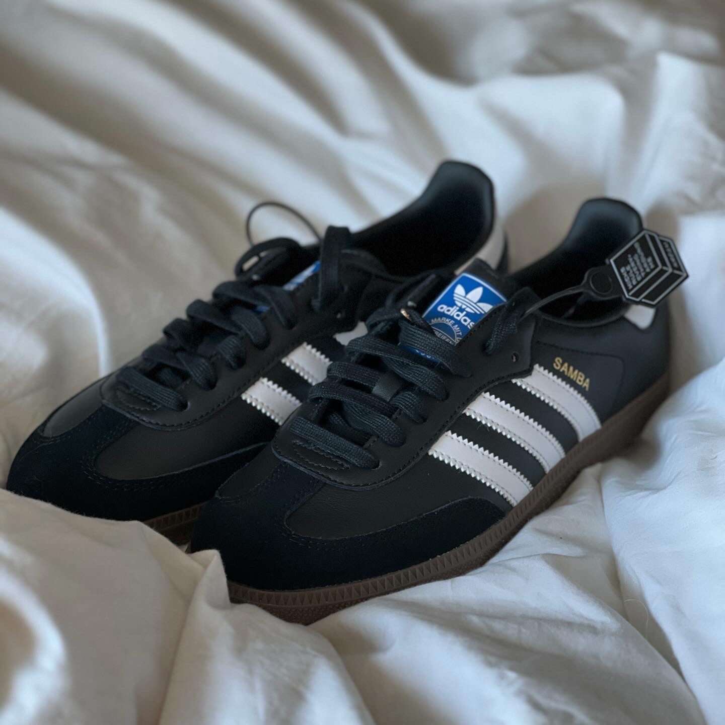 Adidas Samba OG Black White Gum 착용 스타일 - 4