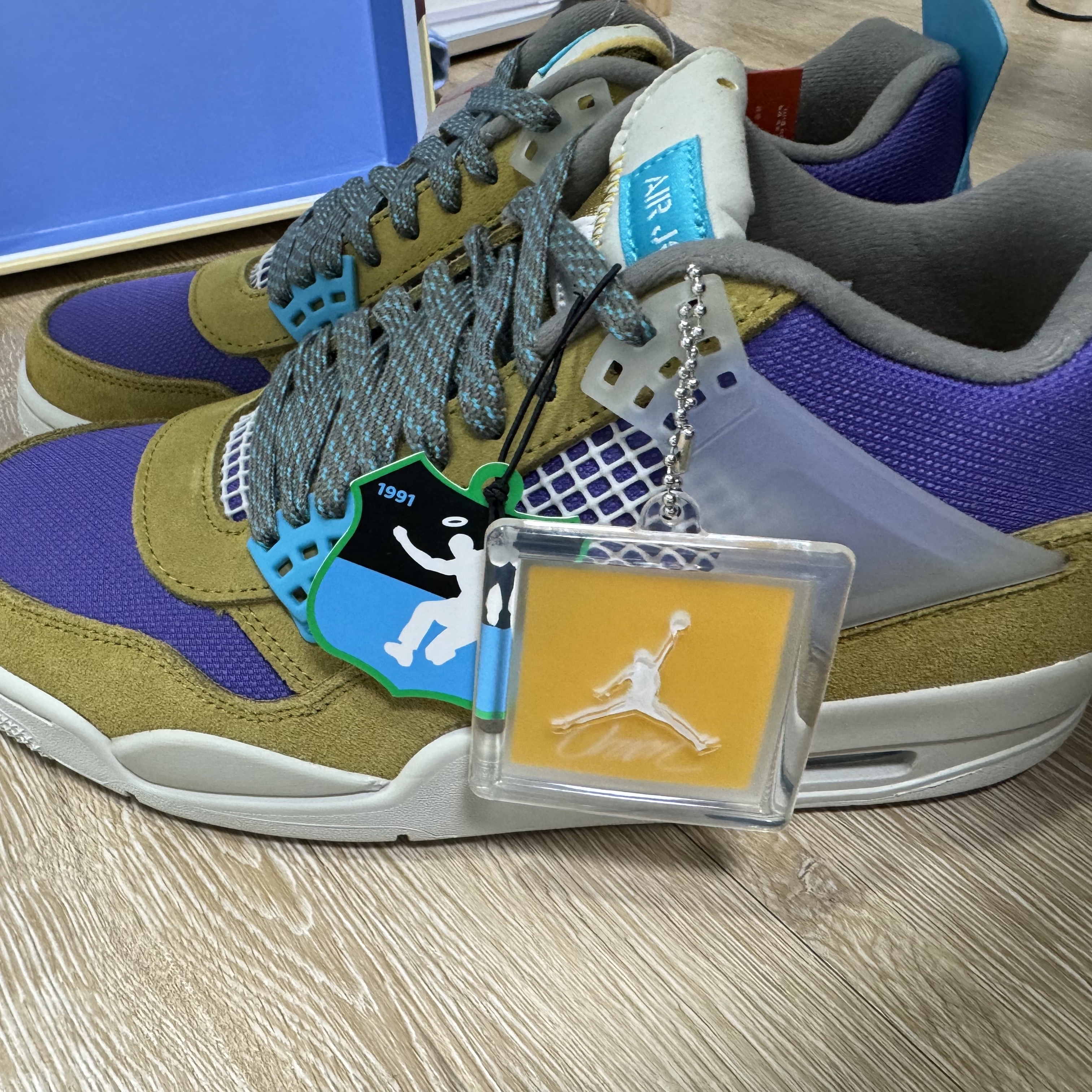 Jordan 4 x Union Retro SP Desert Moss 착용 스타일