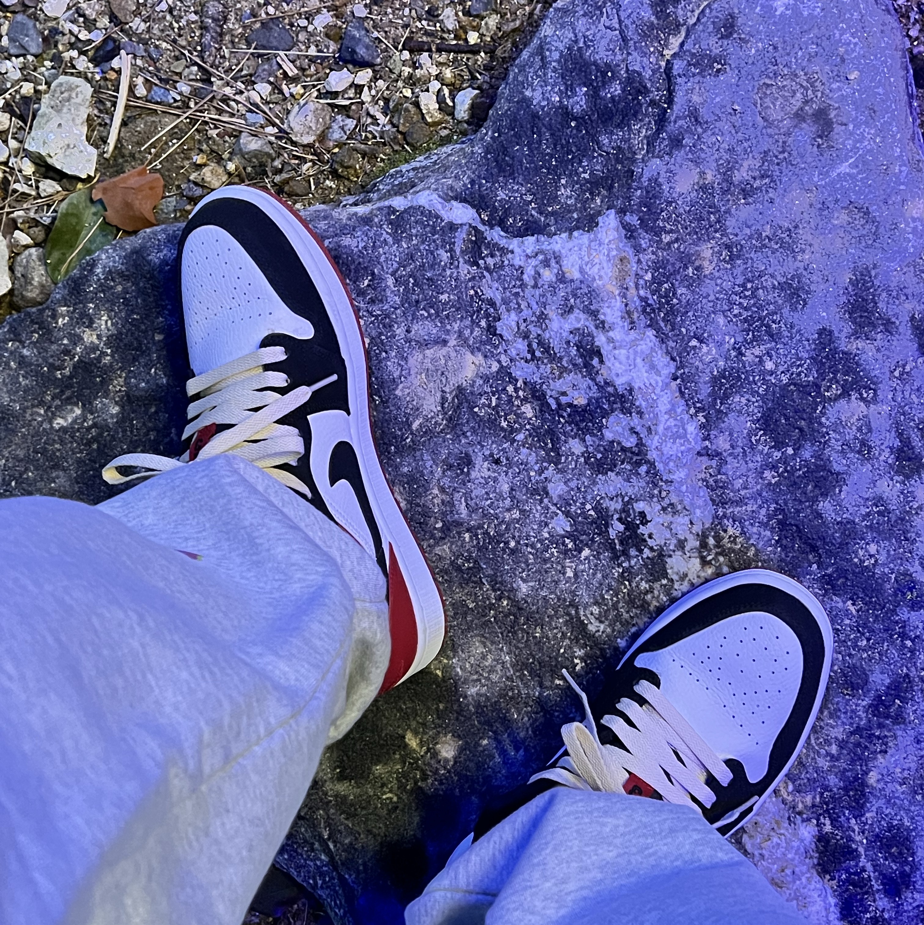 Jordan 1 Low Black Toe 착용 스타일 - 2