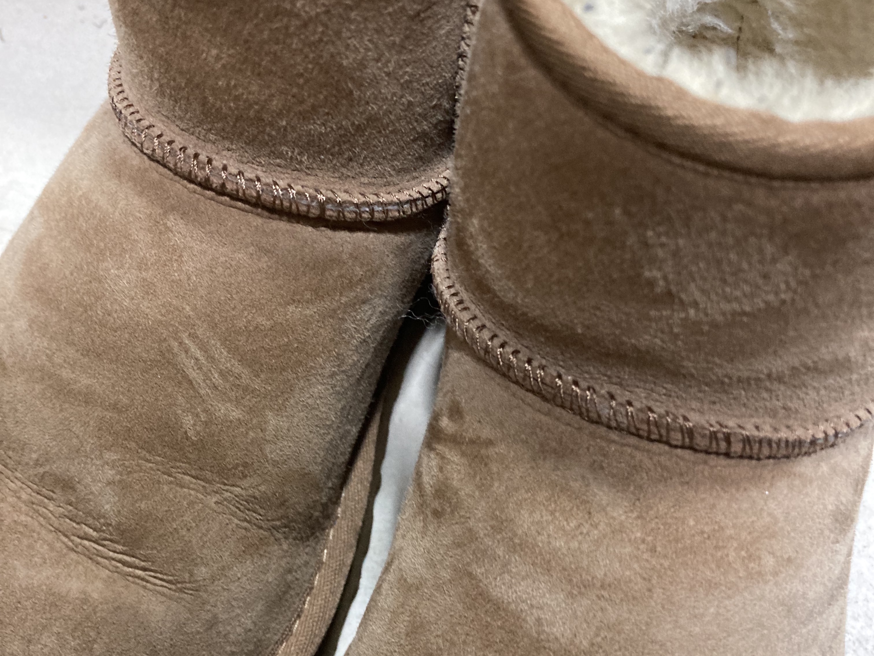 (W) UGG Classic Mini II Boots Chestnut 착용 스타일