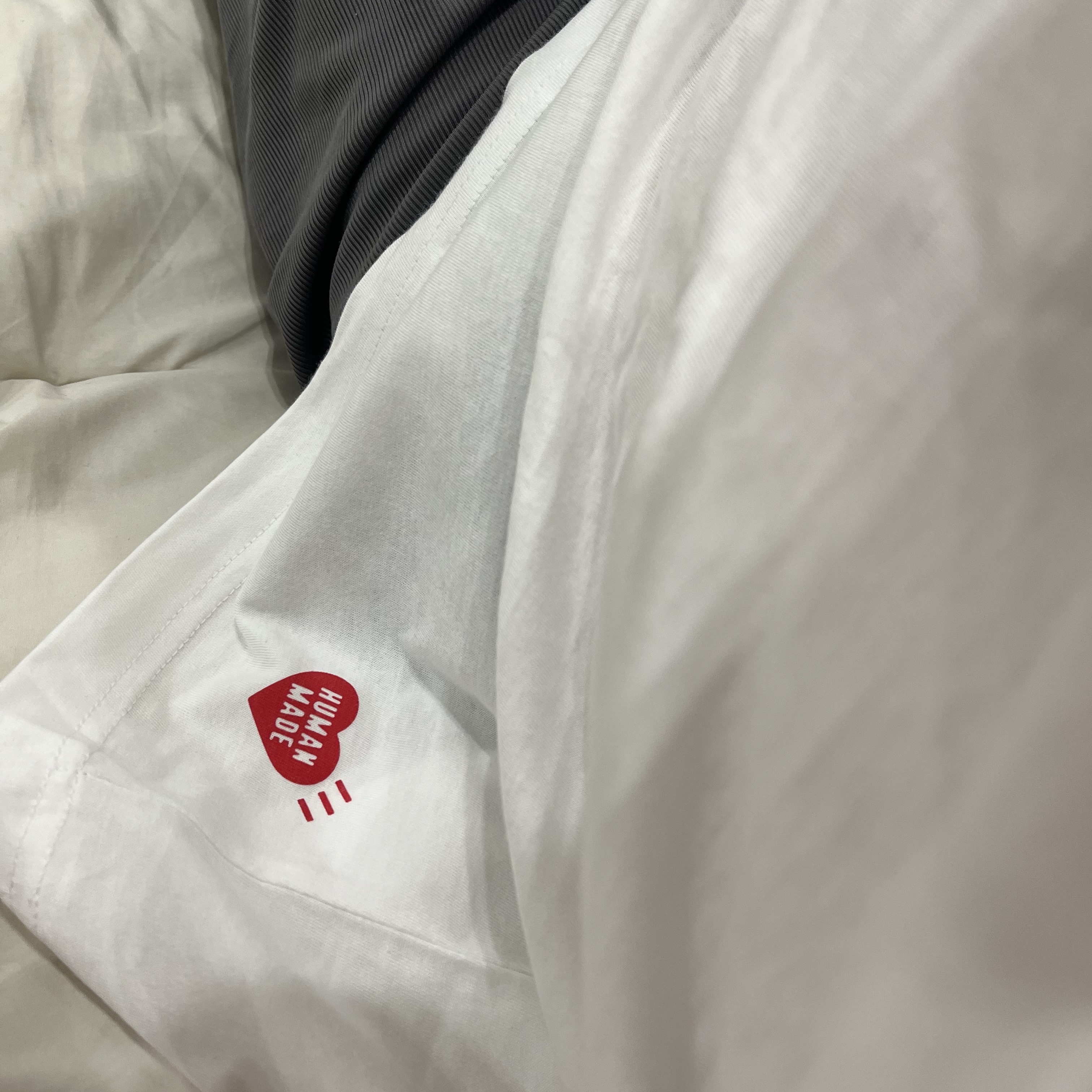 Human Made T-Shirts White (3 Pack) 착용 스타일