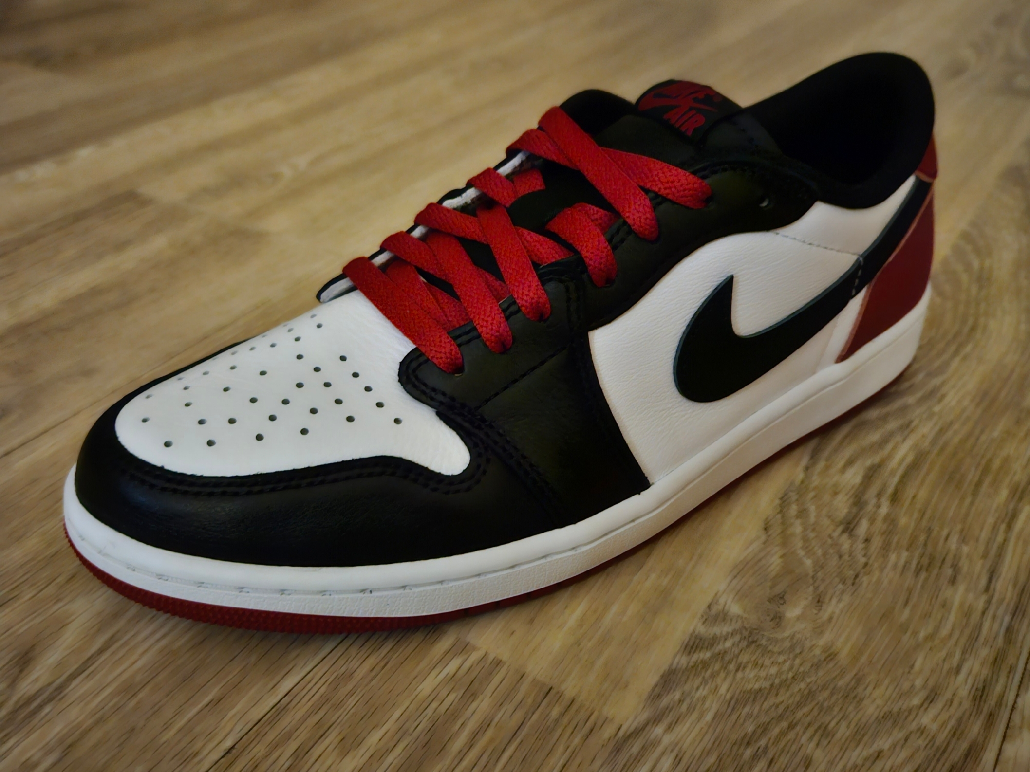Jordan 1 Retro Low OG Black Toe 착용 스타일