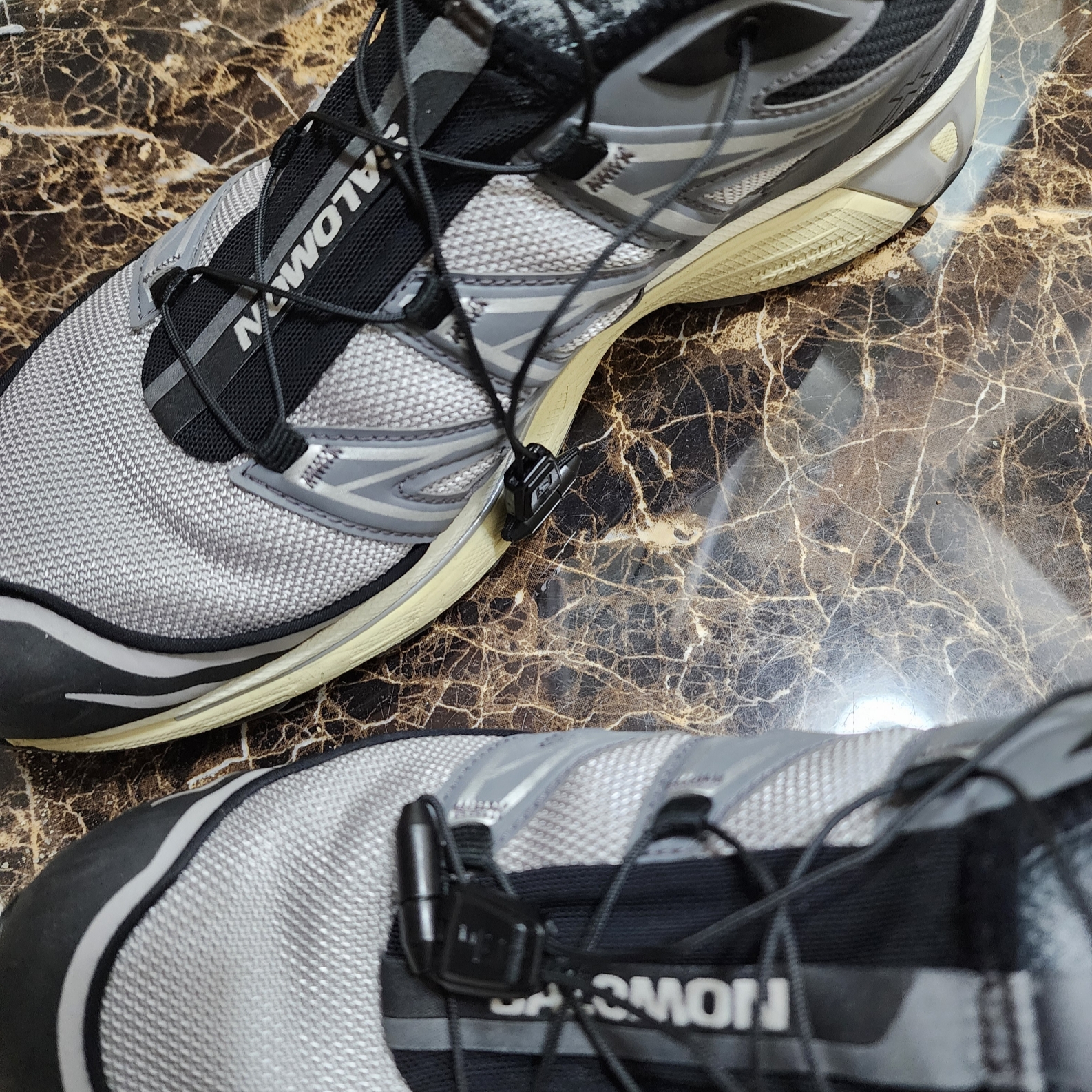 Salomon XT-6 Expanse Alloy Quiet Shade 착용 스타일