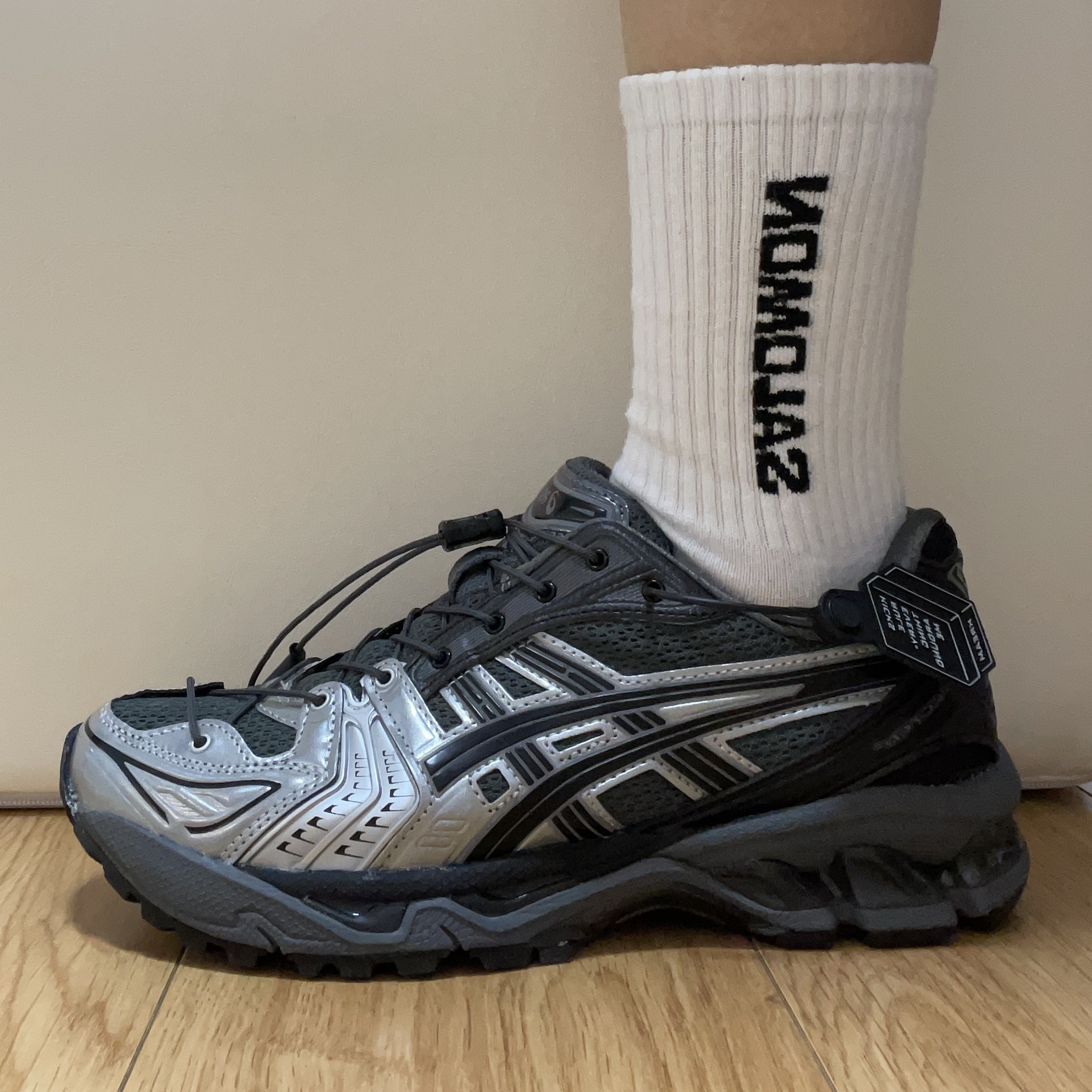 Asics x Unaffected Gel-Kayano 14 Silver Moon 착용 스타일