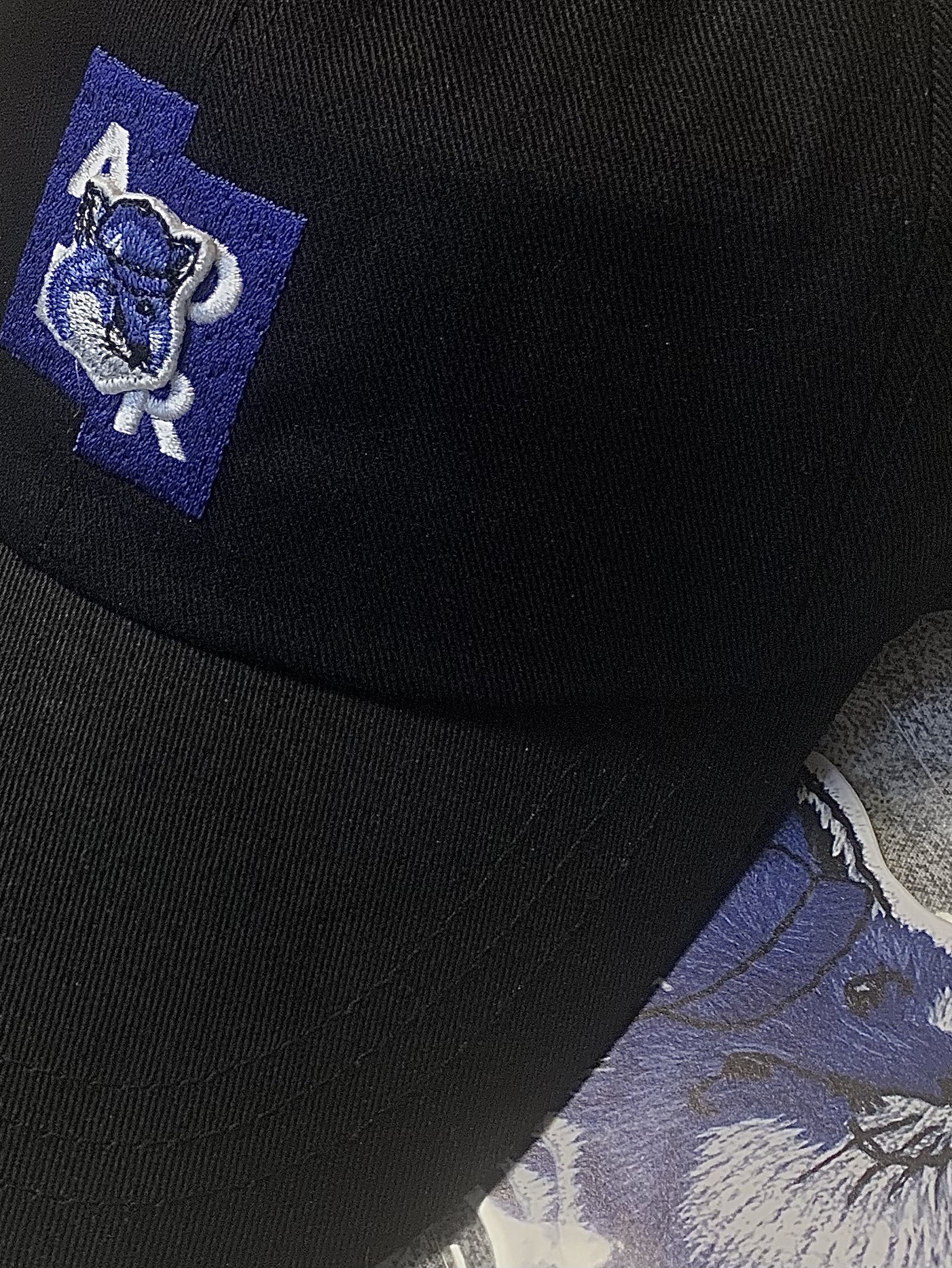 Maison Kitsune x Ader Error Tetris Fox Cap Black 착용 스타일