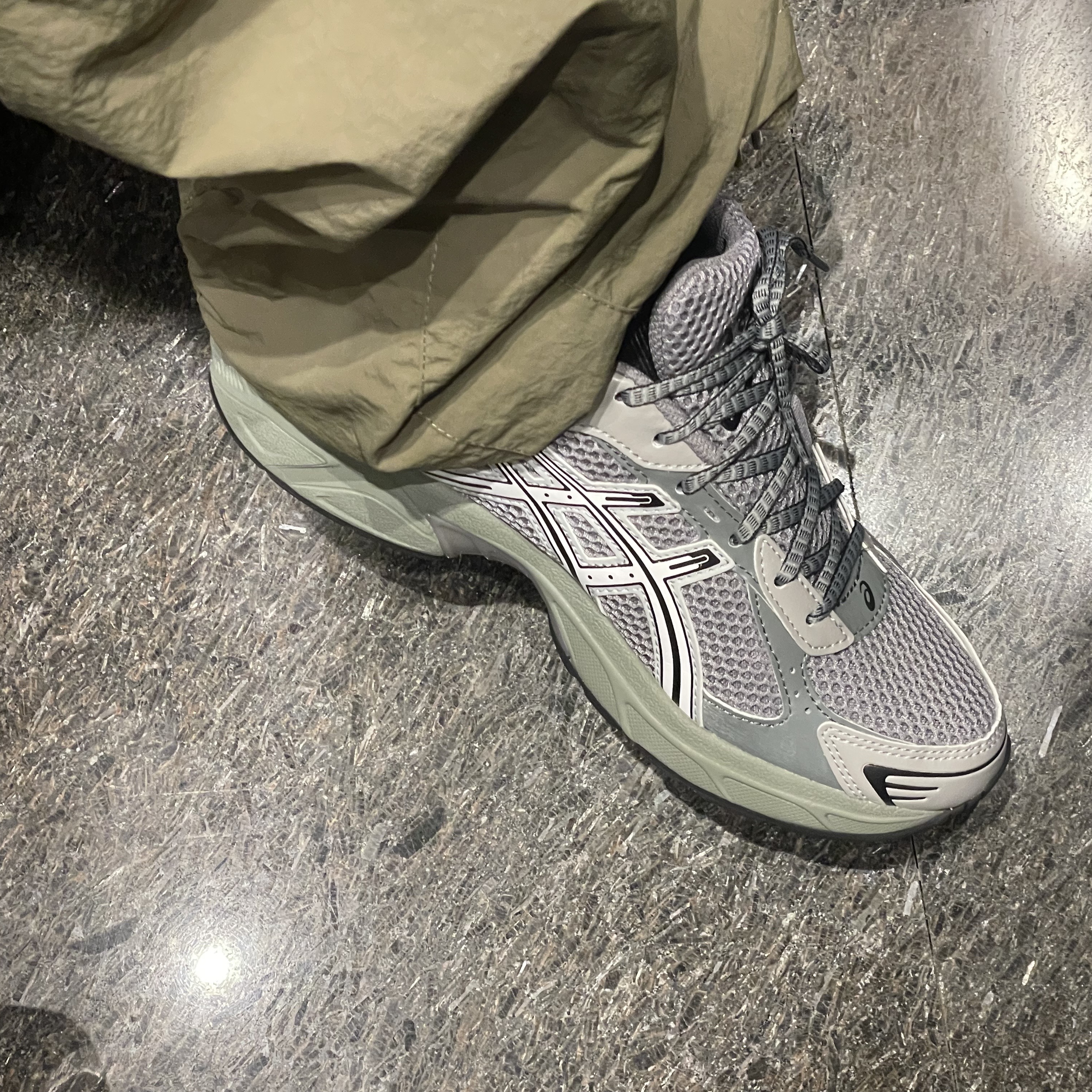 Asics Gel-1130 Wild Dove White - Folder Exclusive 착용 스타일 - 2