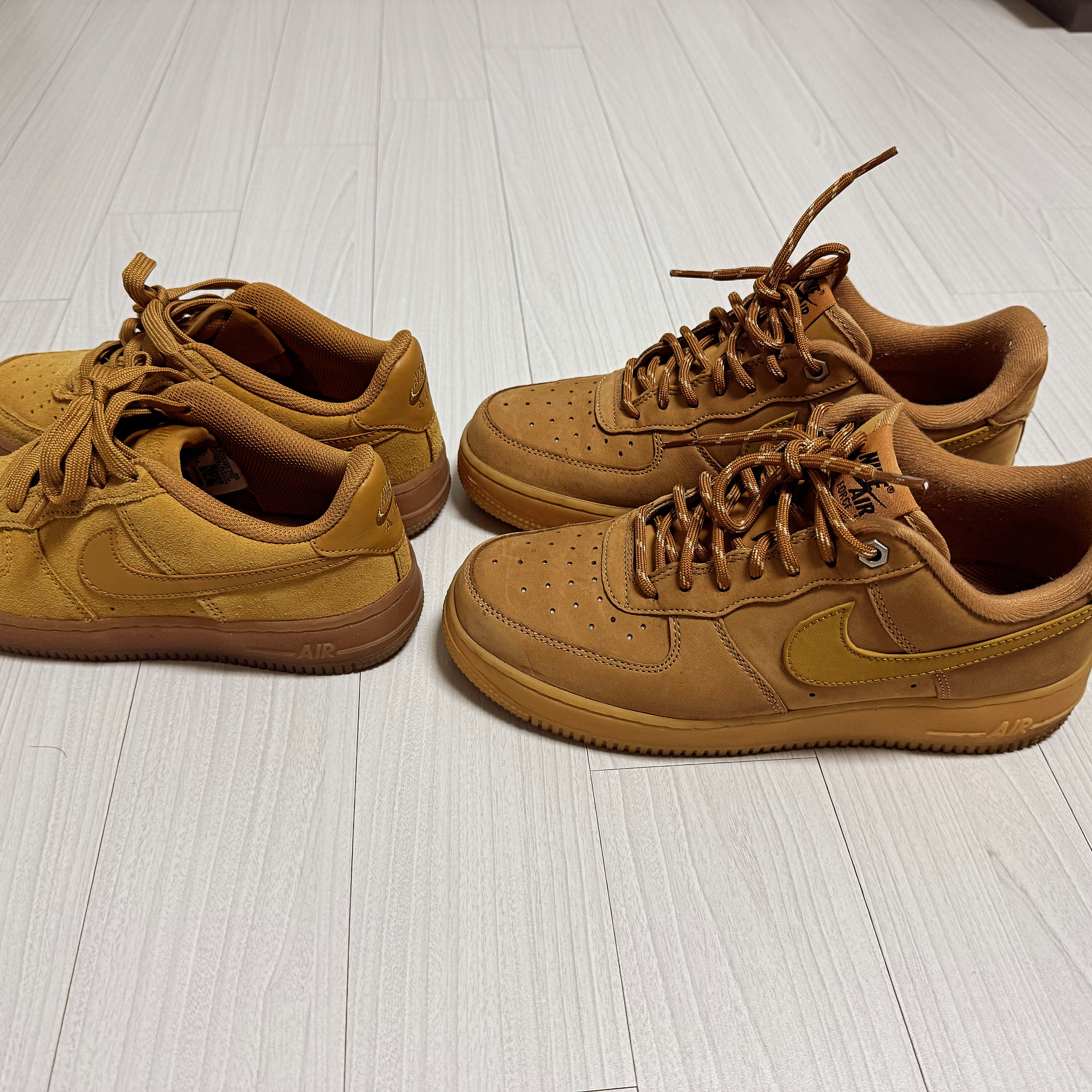 Nike Air Force 1 '07 WB Flax 착용 스타일
