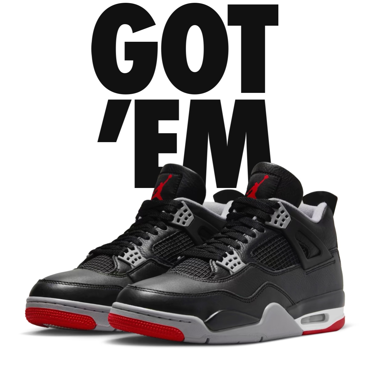 Jordan 4 Retro Bred Reimagined 착용 스타일