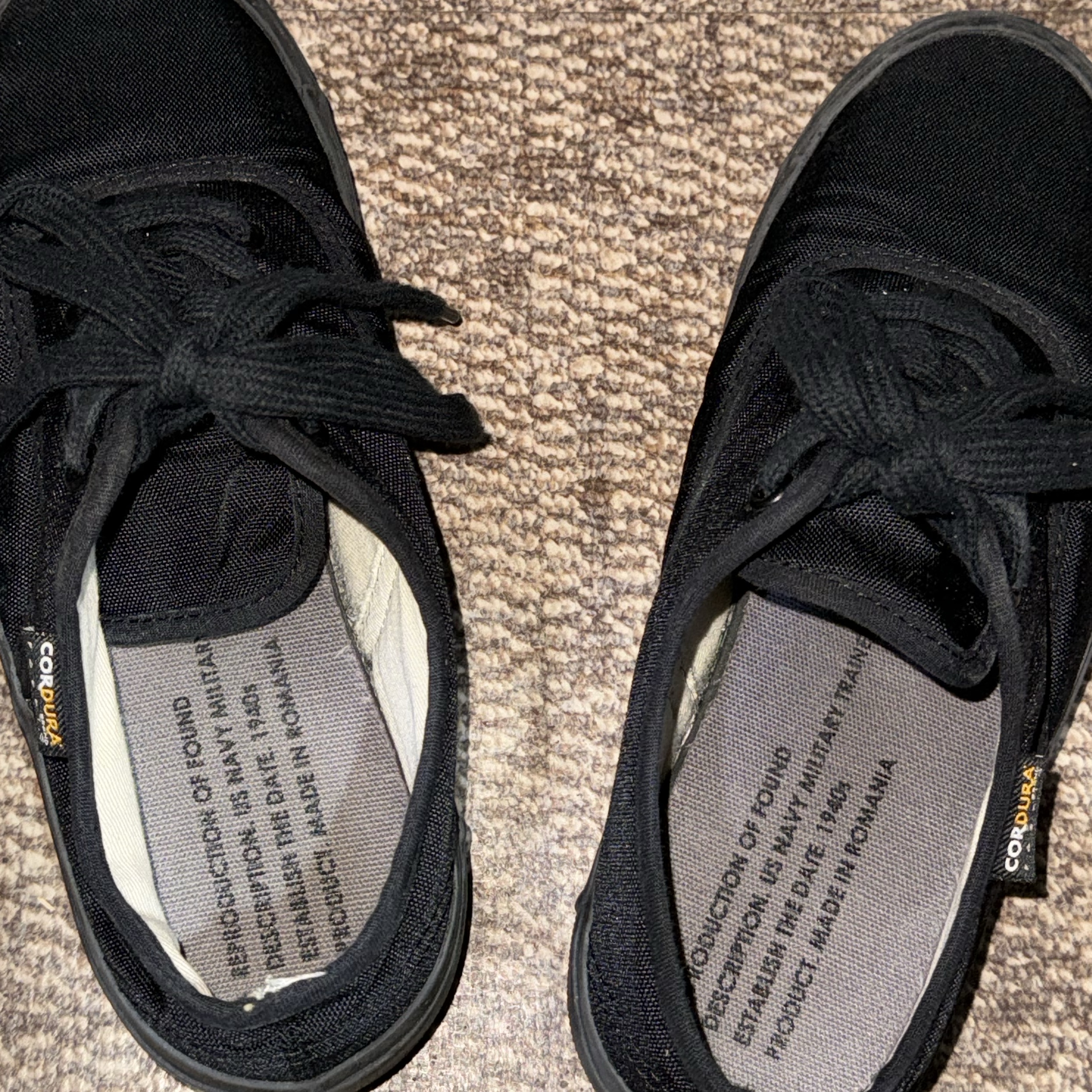 Reproduction of Found US Military Trainer 5851S Suede Black 착용 스타일 - 2