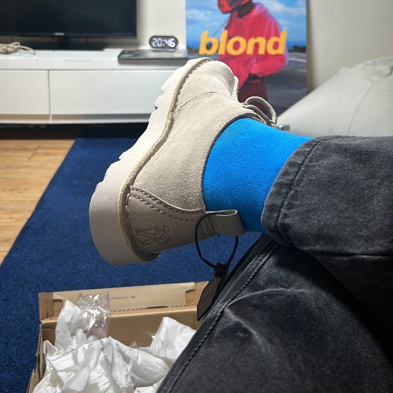 Clarks Desert Trek Gore-Tex Sand Suede 착용 스타일