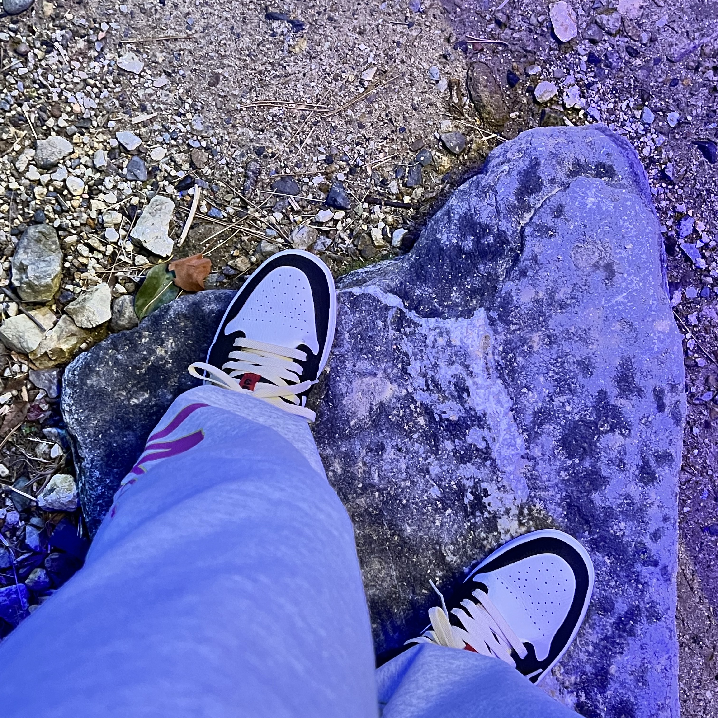 Jordan 1 Low Black Toe 착용 스타일 - 1