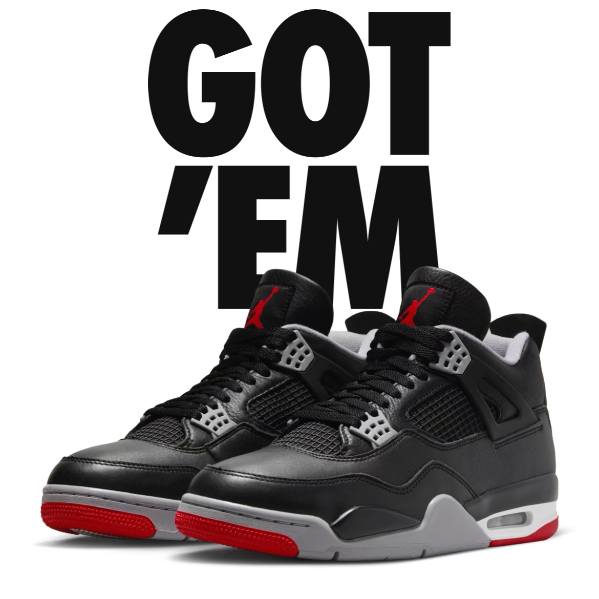 Jordan 4 Retro Bred Reimagined 착용 스타일