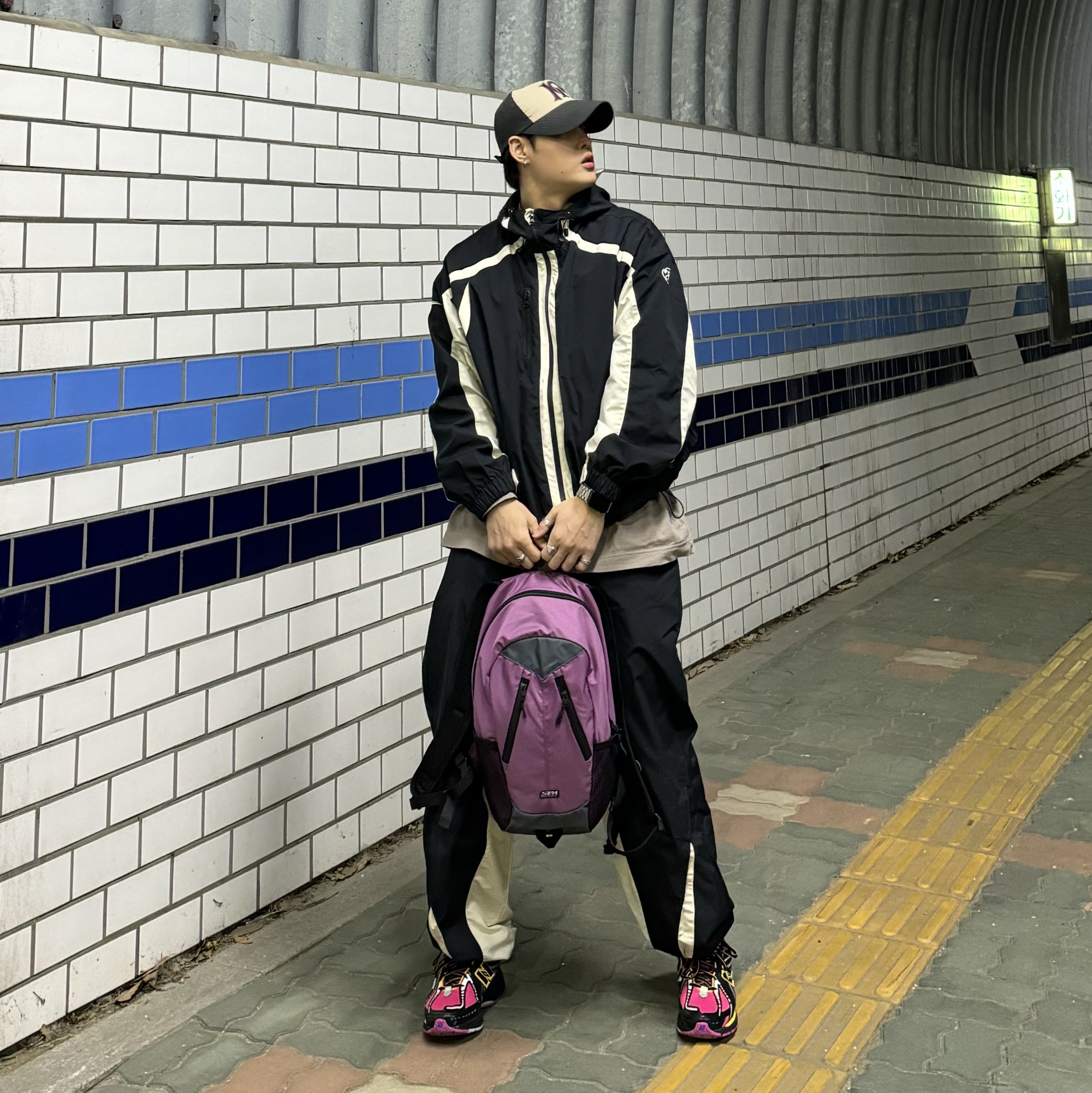 New Balance 1906R Crazy Color 착용 스타일 - 2