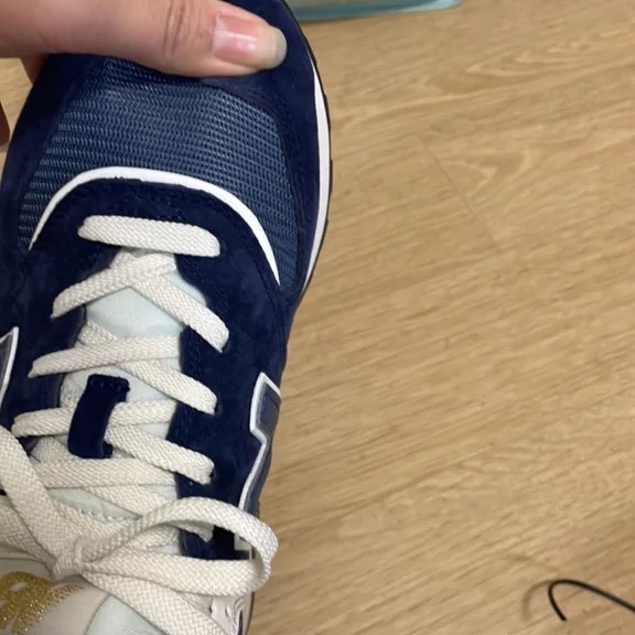 New Balance 574 Legacy Navy 착용 스타일 - 4